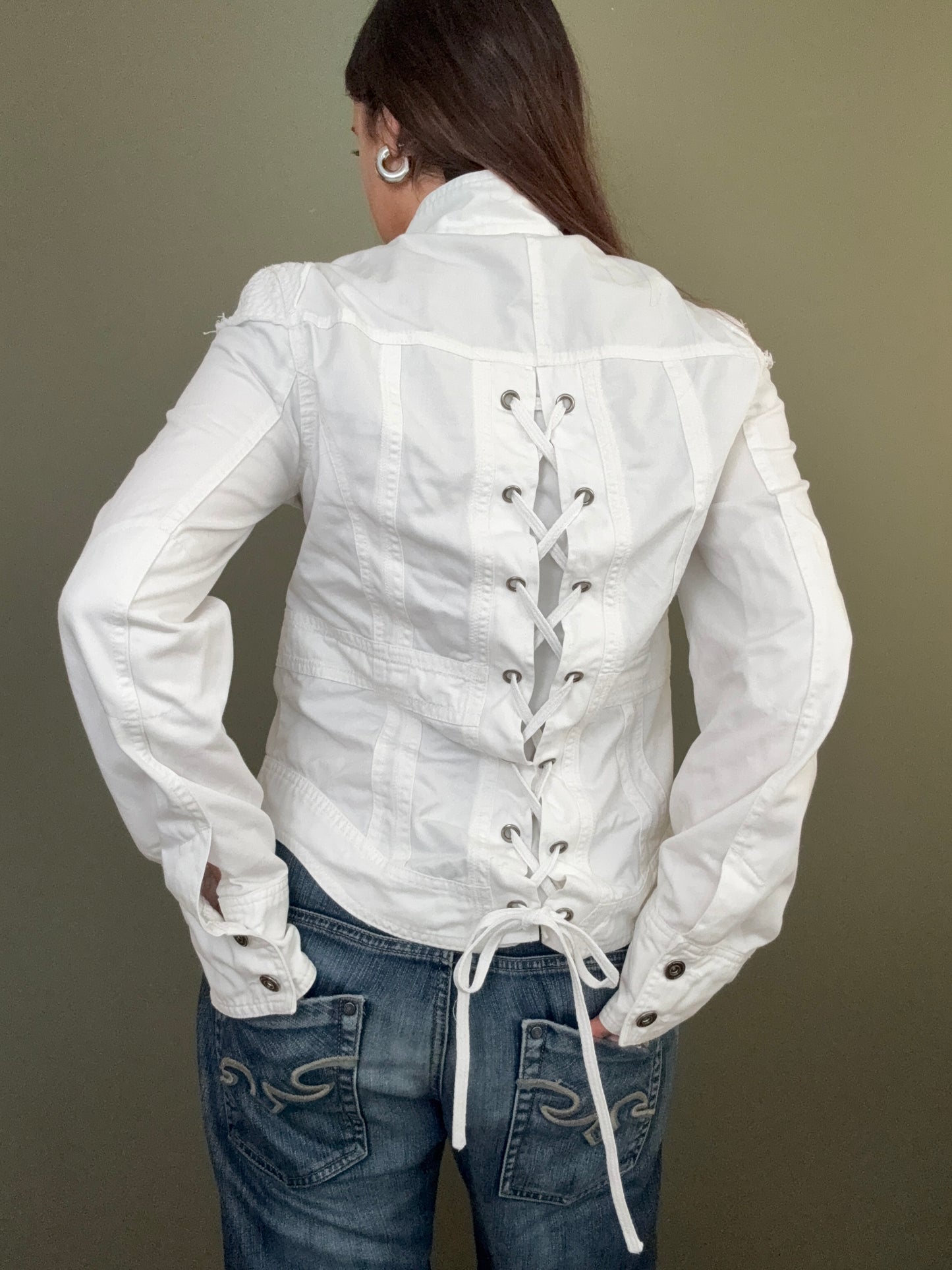 2000s Corset Jacket (UK14)