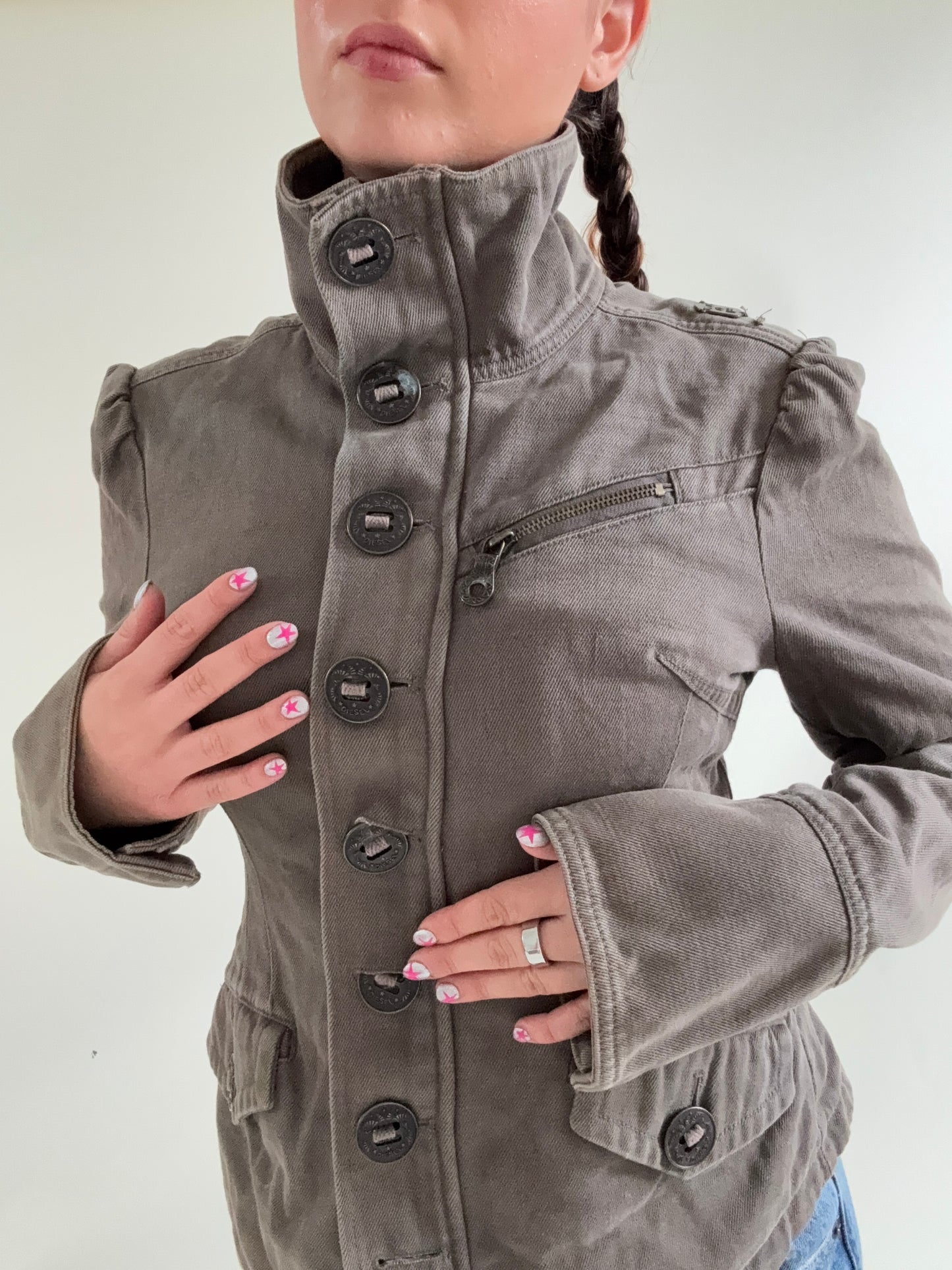 Diesel Utility Fitted Jacket (M)
