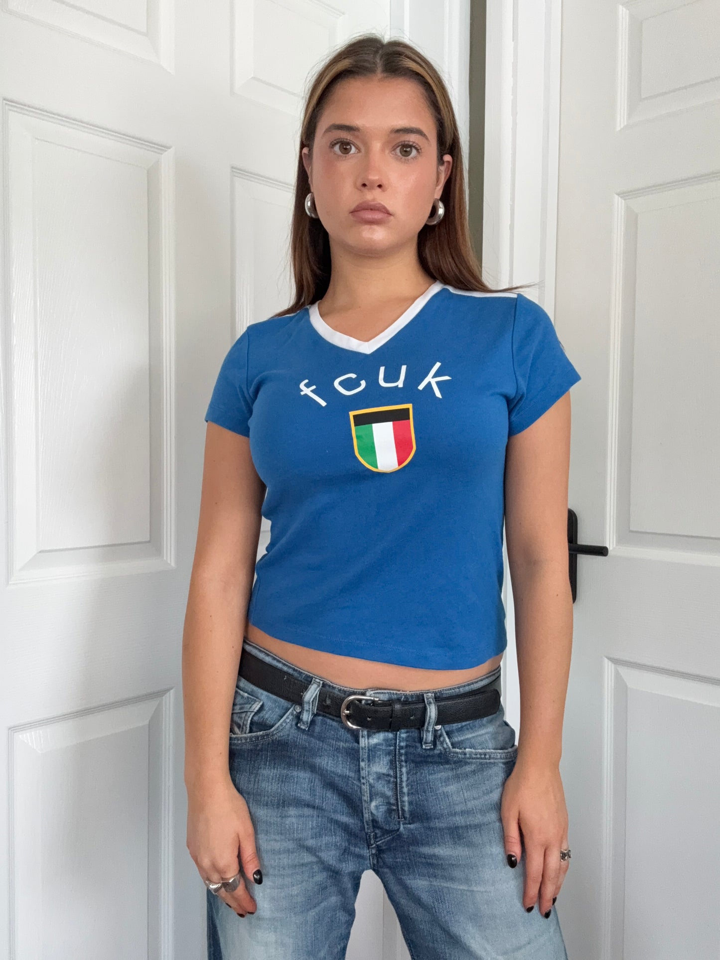 French Connection Baby Tee (M)