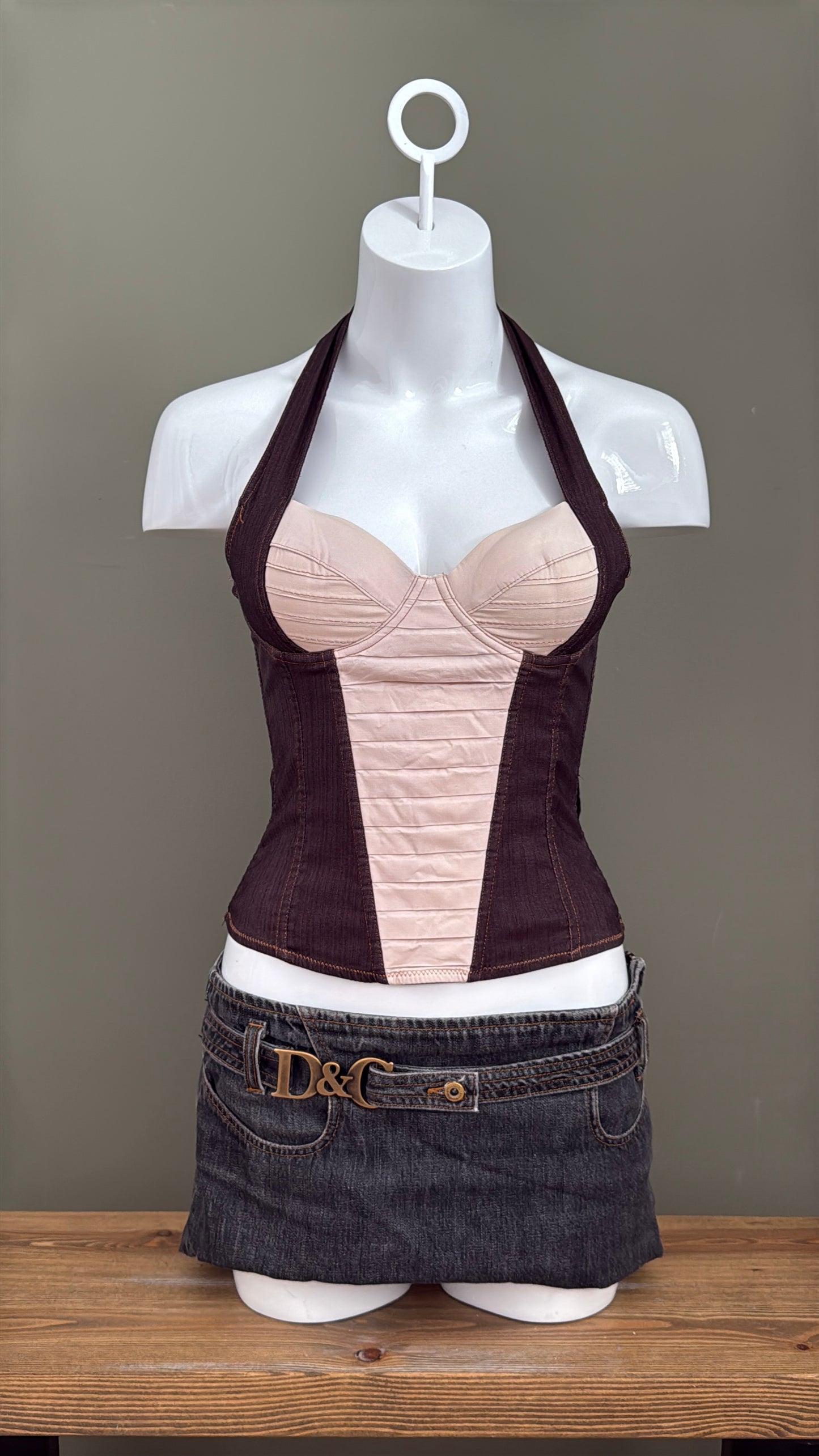 Y2K Corset Top (XS)