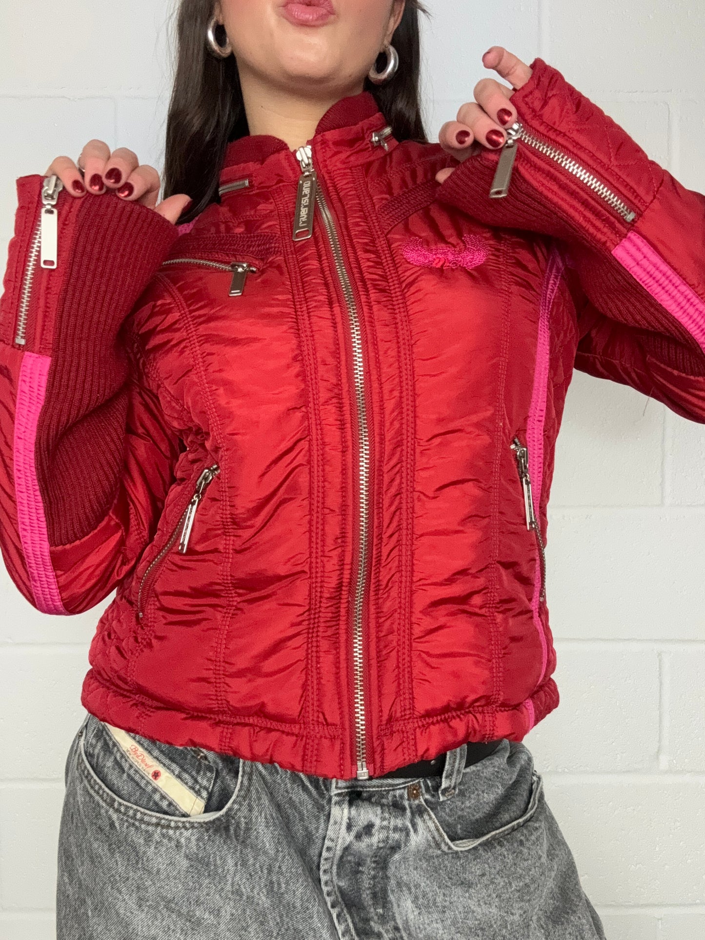 Red 00s Jacket