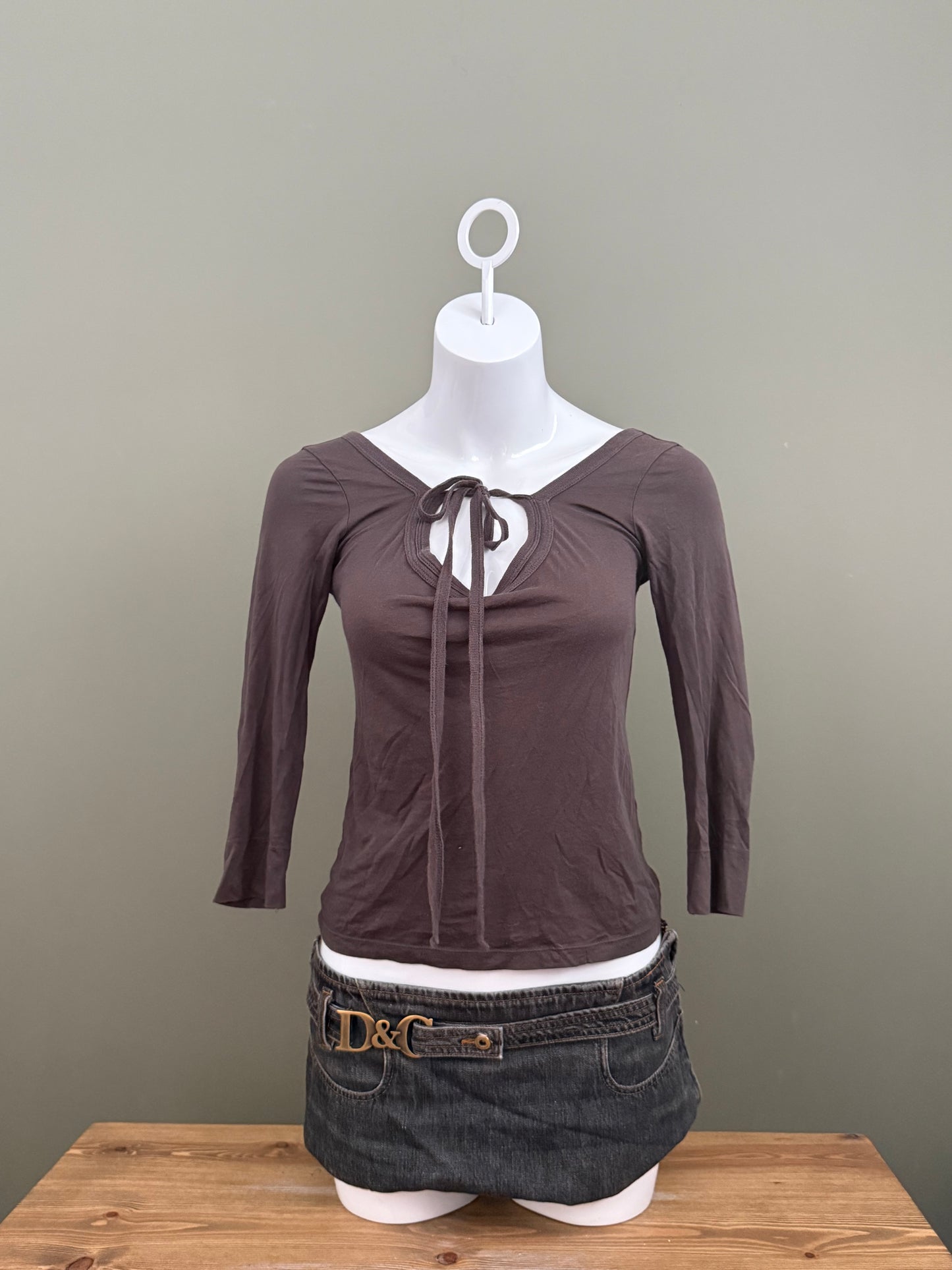 Diesel 3/4 Sleeve Top (S)