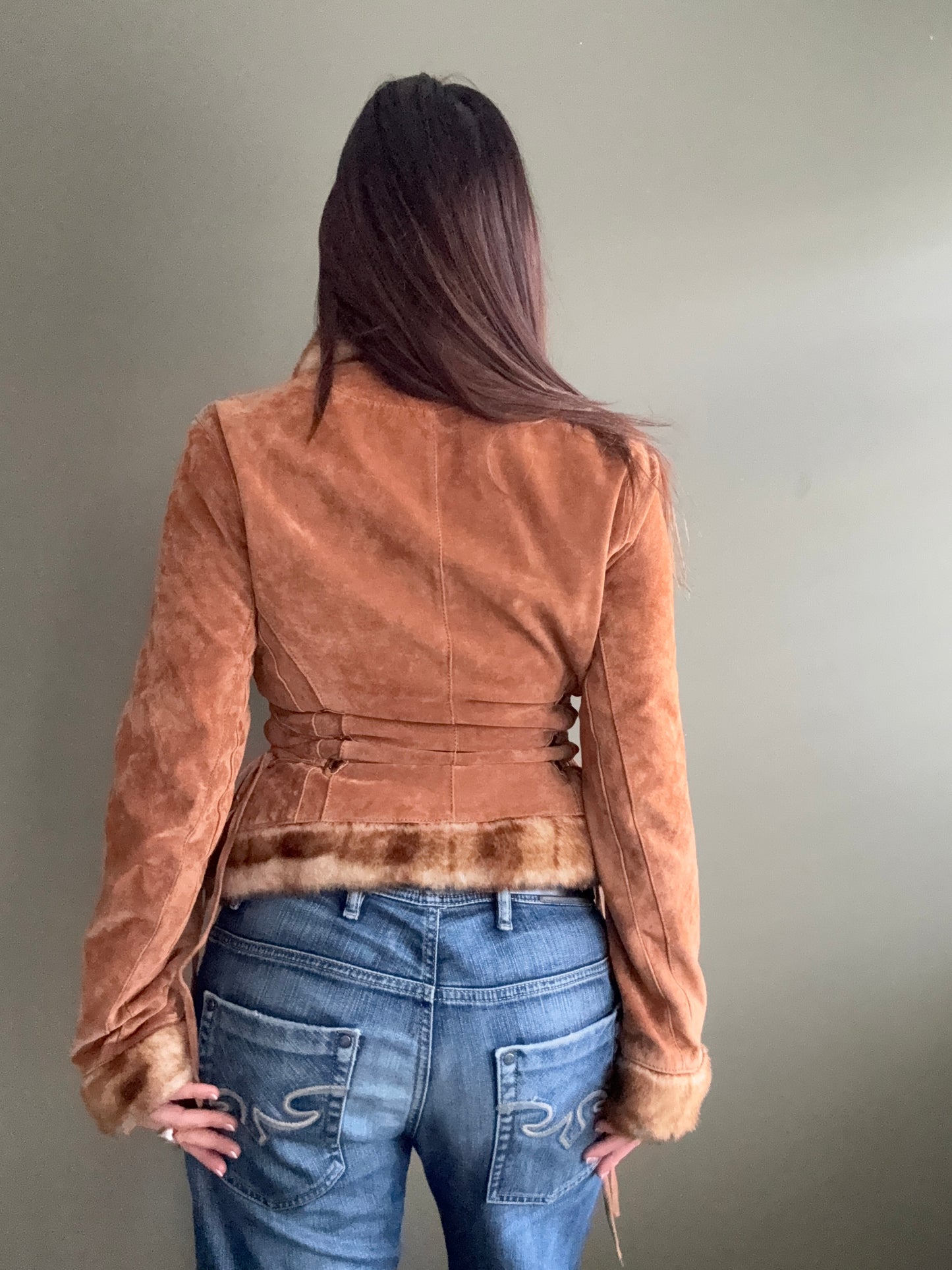 Suede Corset Jacket (S)