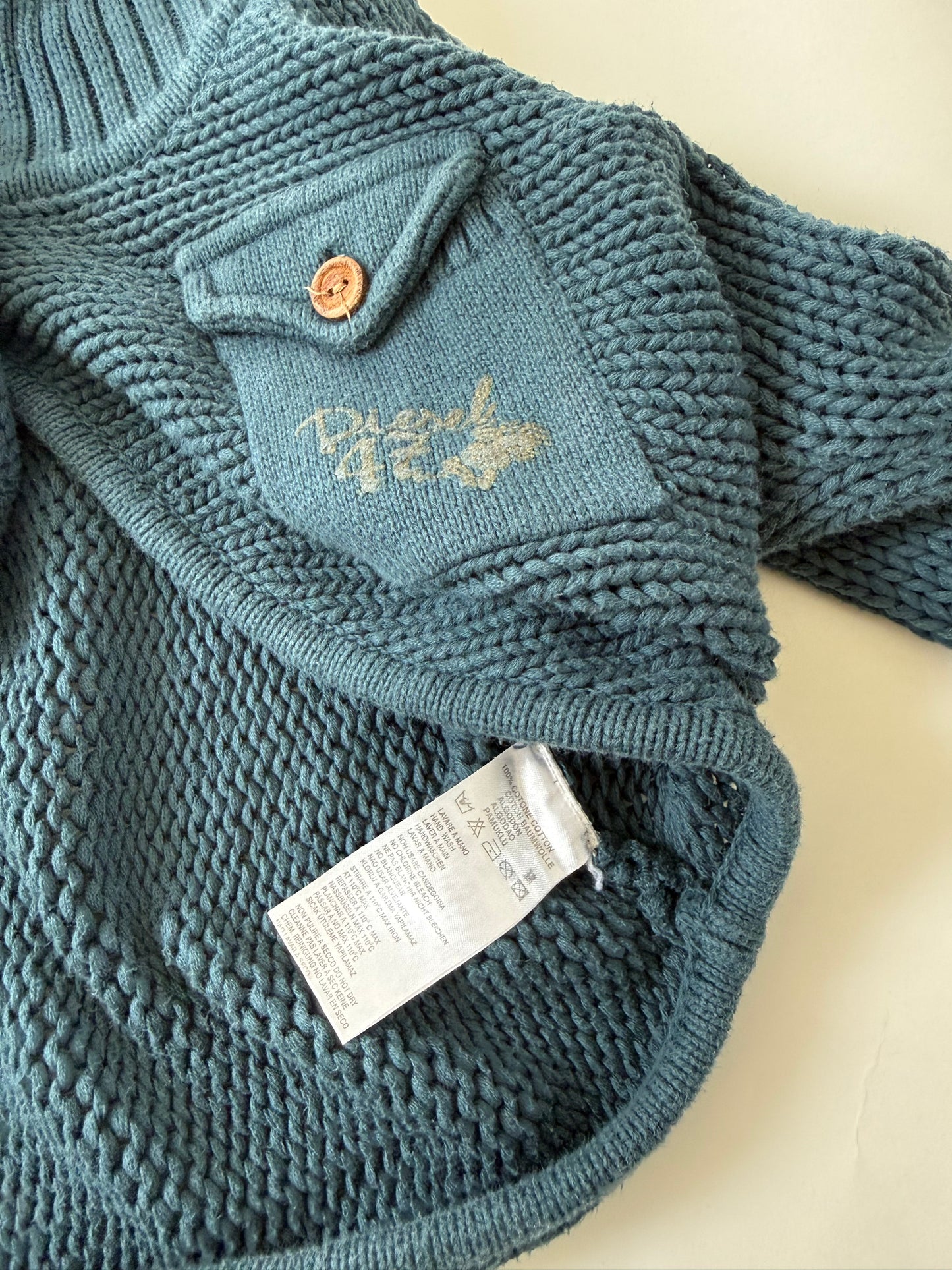Diesel Knit Cropped Cardigan (L)