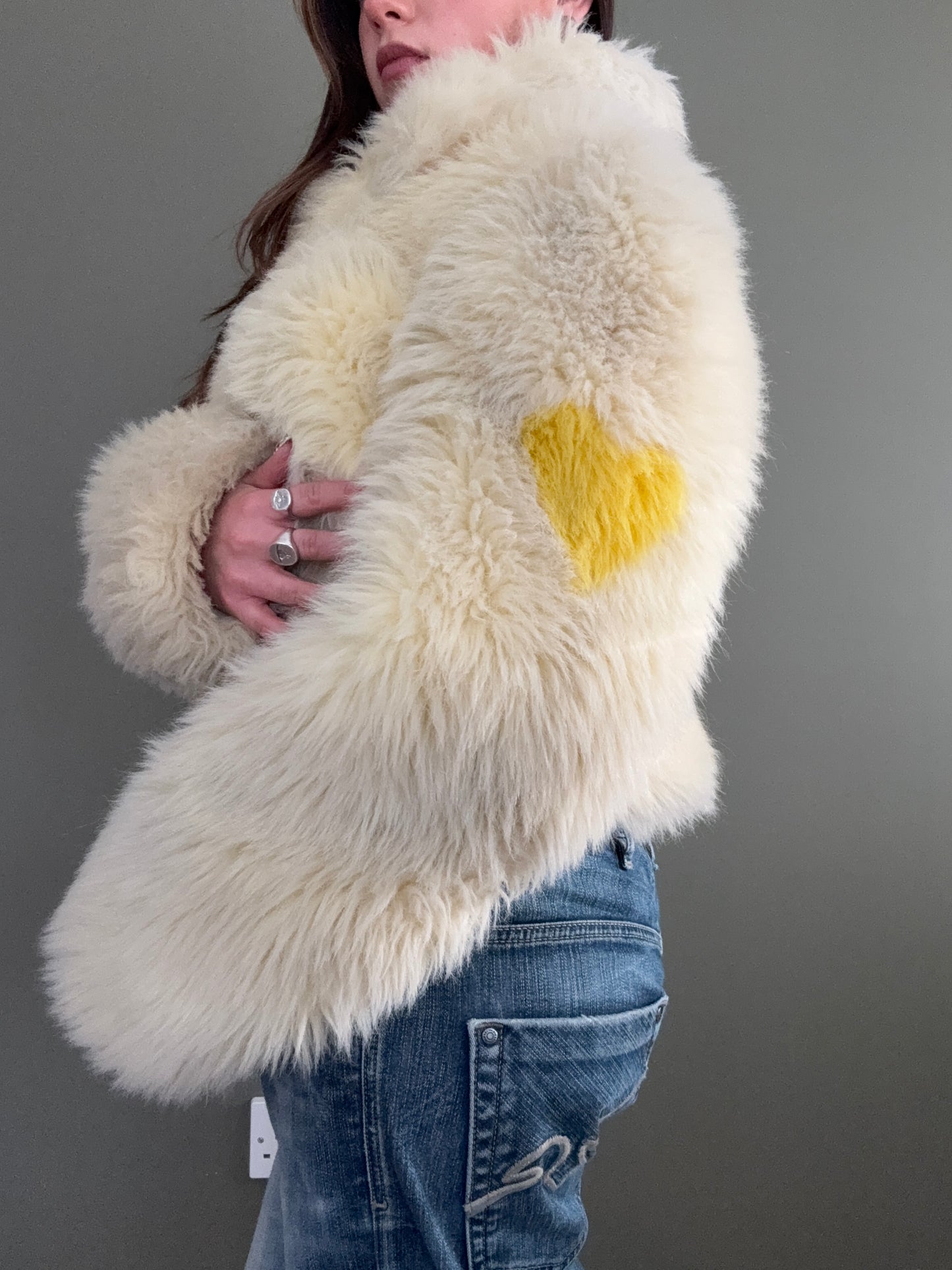Faux Fur Jacket (S)