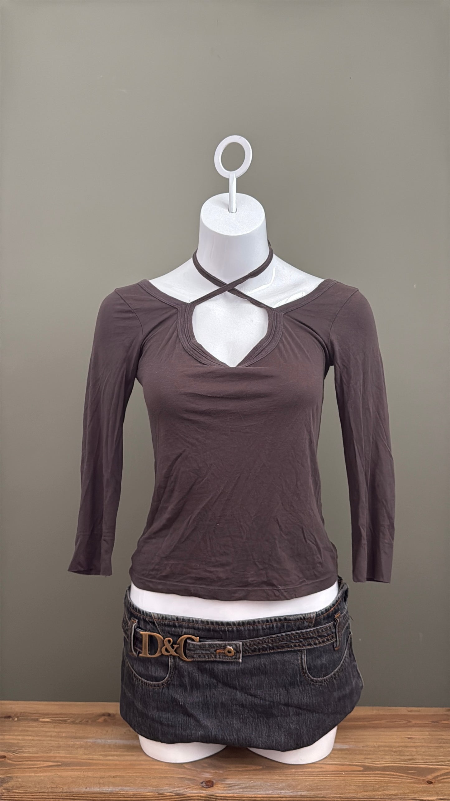 Diesel 3/4 Sleeve Top (S)