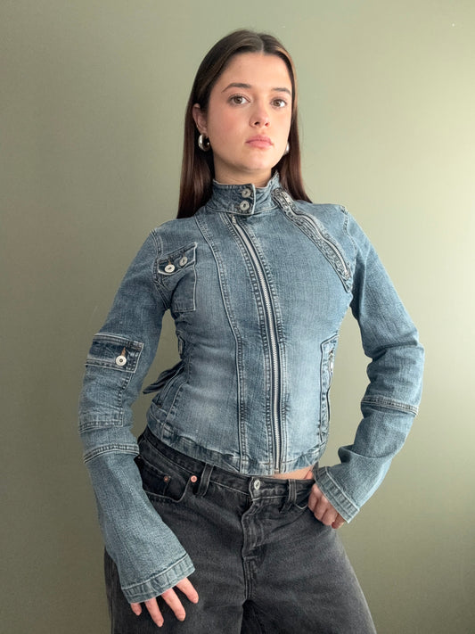 Fitted Denim Jacket (S)