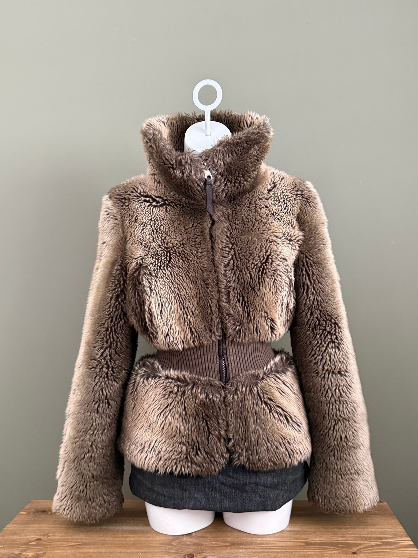 Miss Sixty Faux Fur Jacket (S)