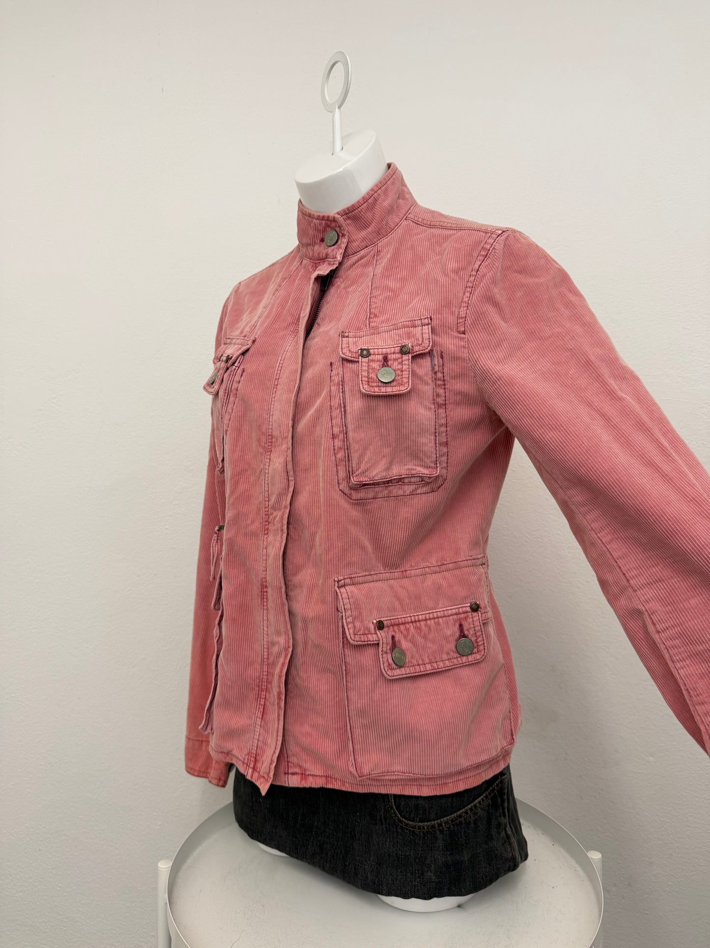 French Connection Pink Corduroy Jacket (UK12)