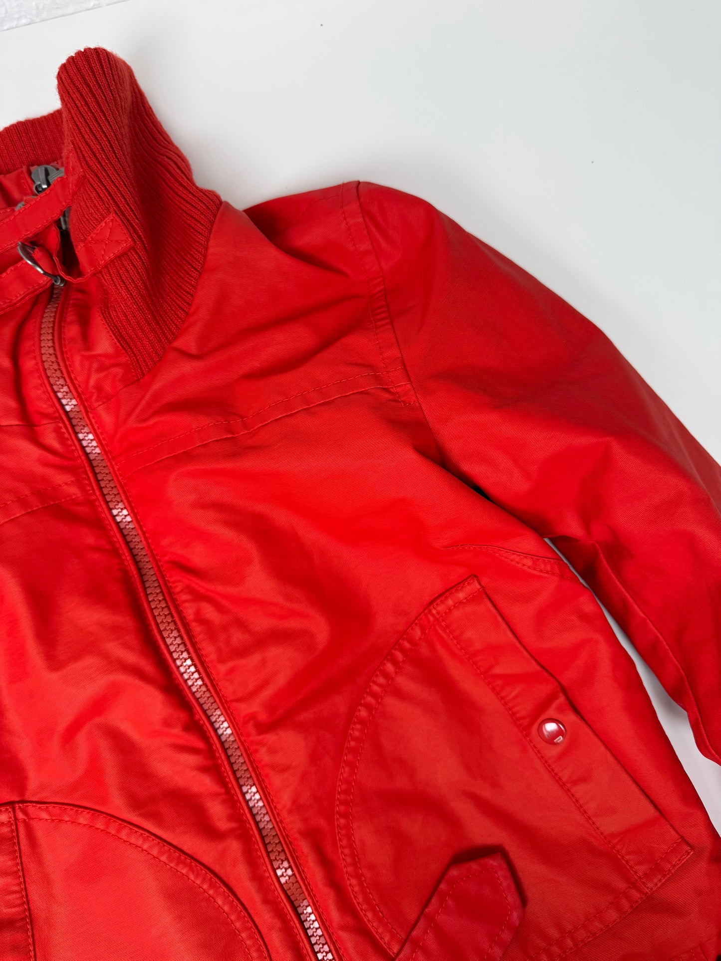 Diesel Red Bomber Jacket (S)