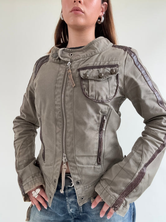 Diesel Fitted Military Style Jacket (L)