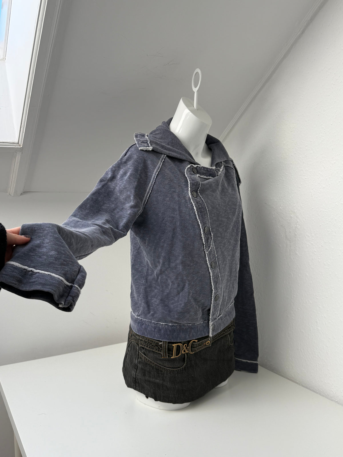 Diesel Asymmetric Popper Jumper (L)
