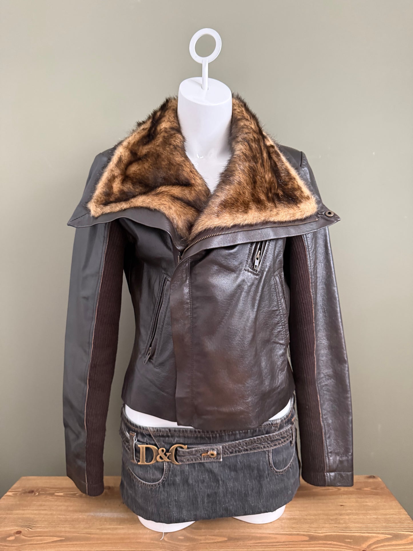 Morgan De Toi Leather Jacket (M)