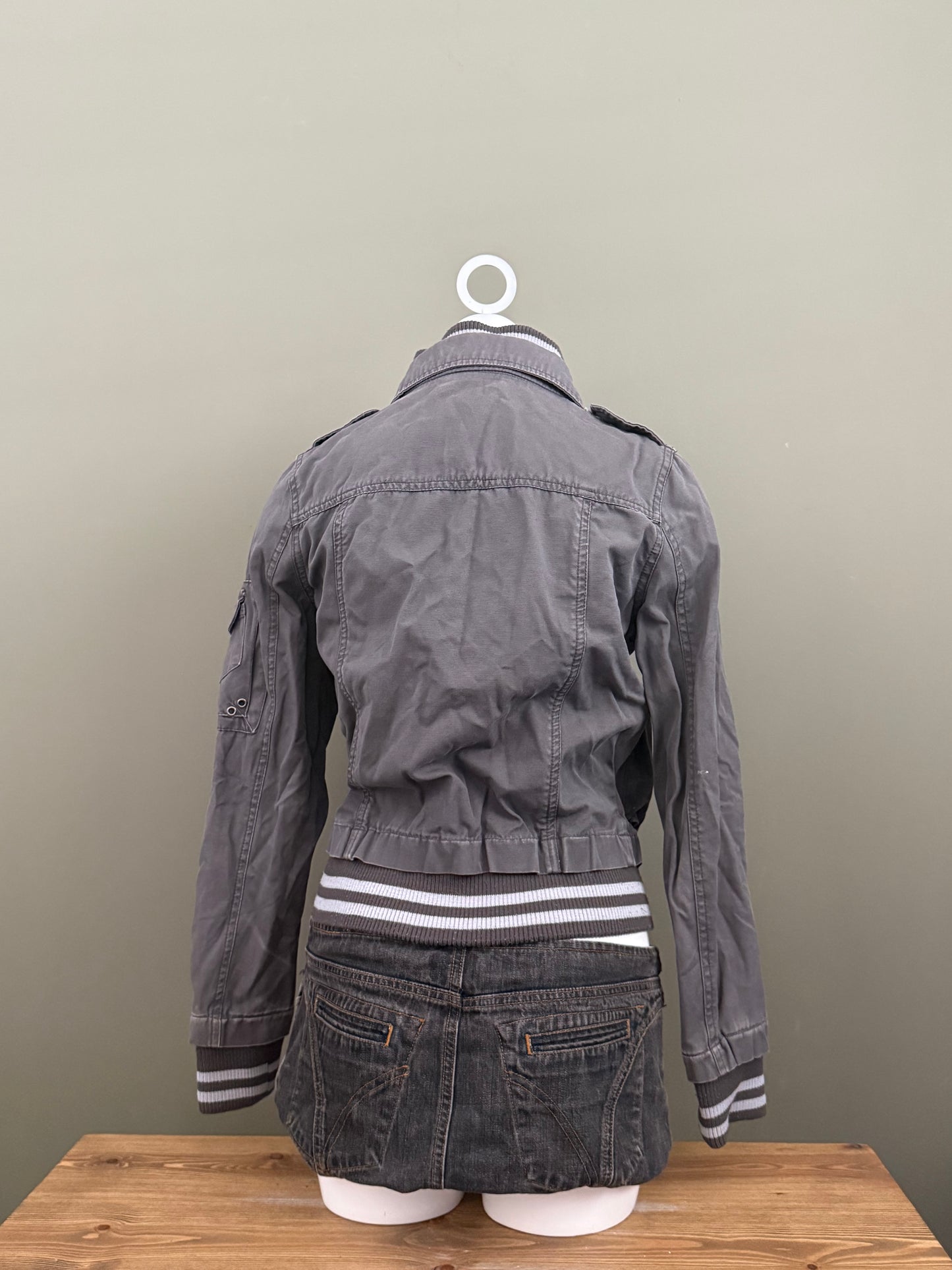 Y2K Cargo Jacket (UK12)