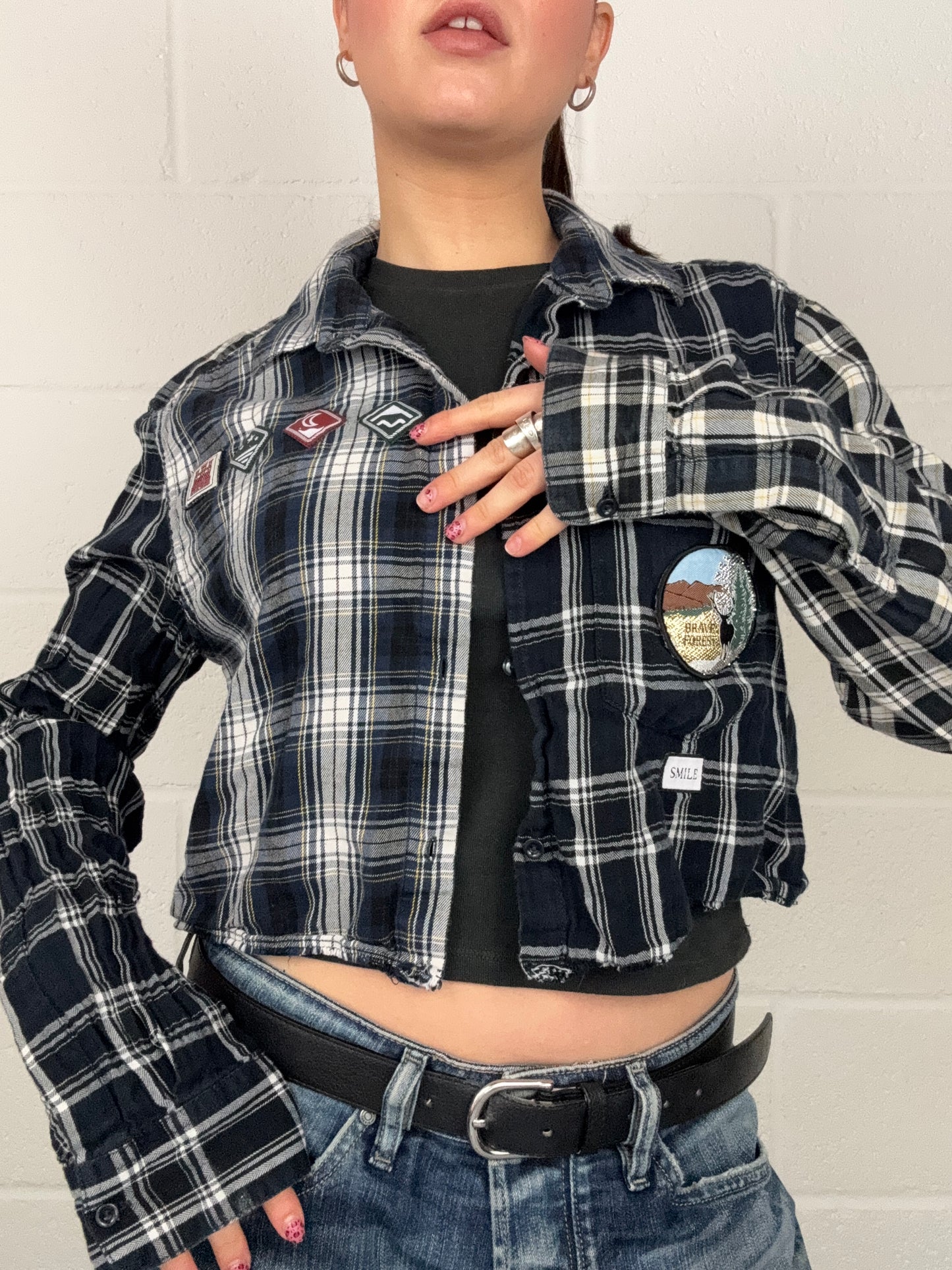 Diesel Cropped Shirt (S)