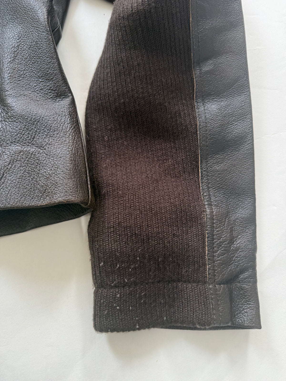 Morgan De Toi Leather Asymmetric Jacket (S)