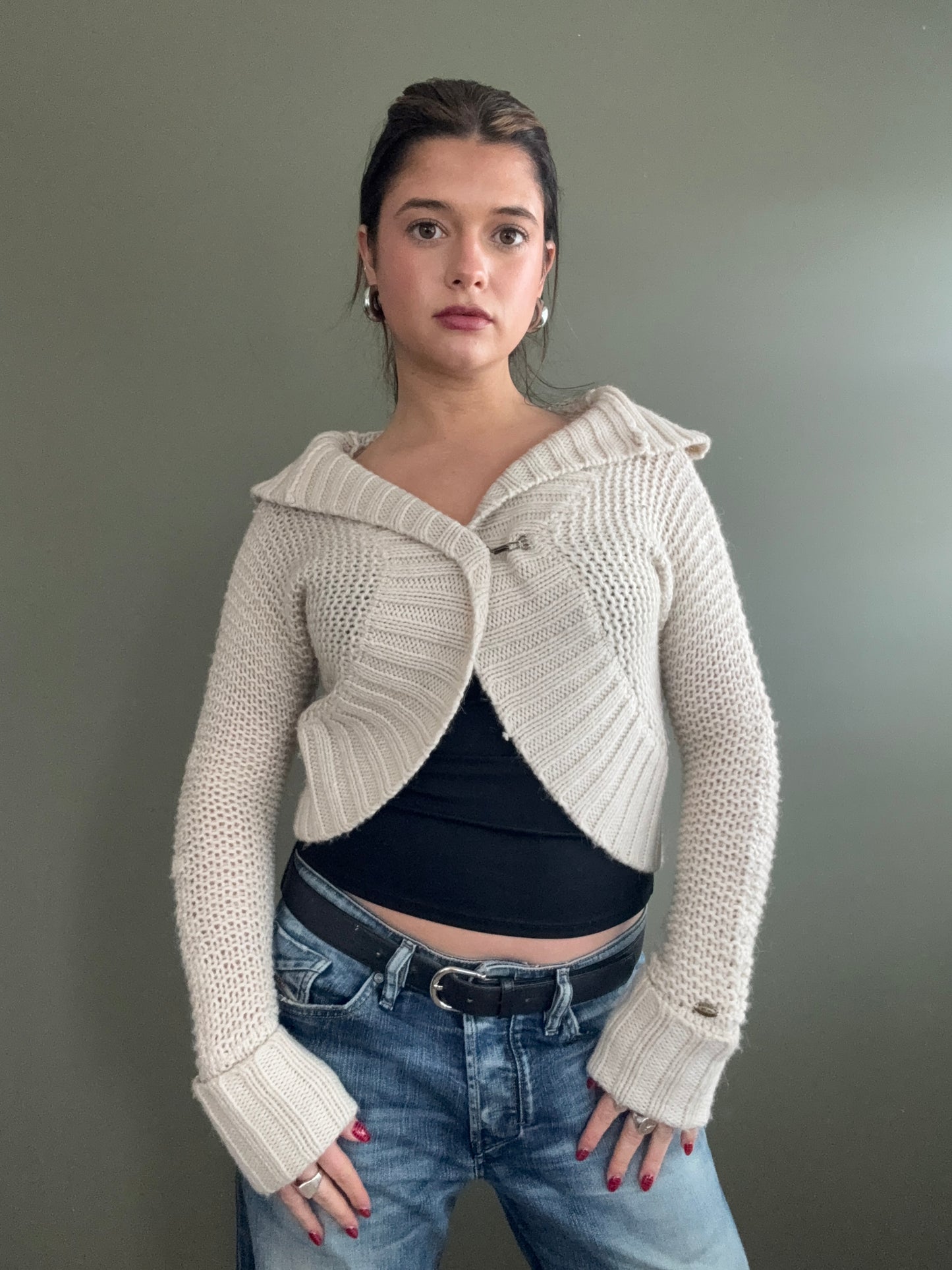 Guess Hooded Cardigan (XS)