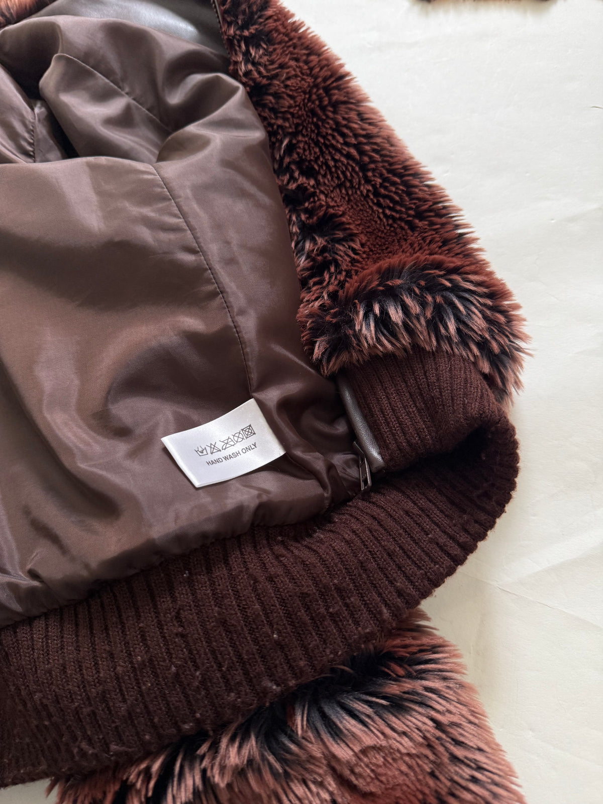 Y2K Faux Fur Jacket (UK12)