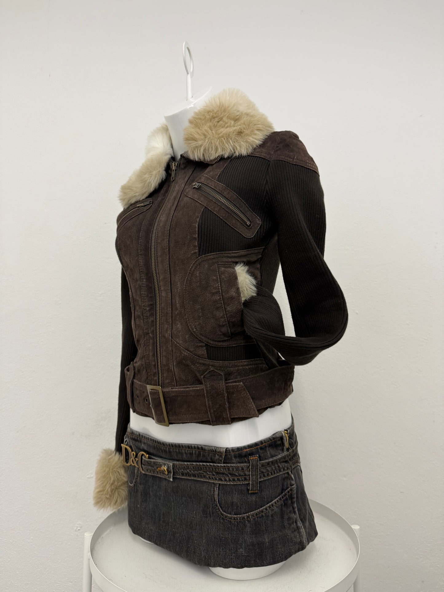 Jane Norman Suede Jacket (UK10)