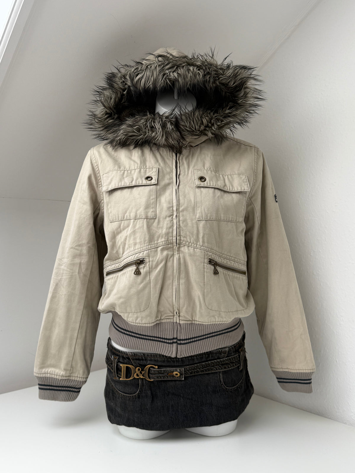 Vintage Kickers Bomber Jacket (UK12)