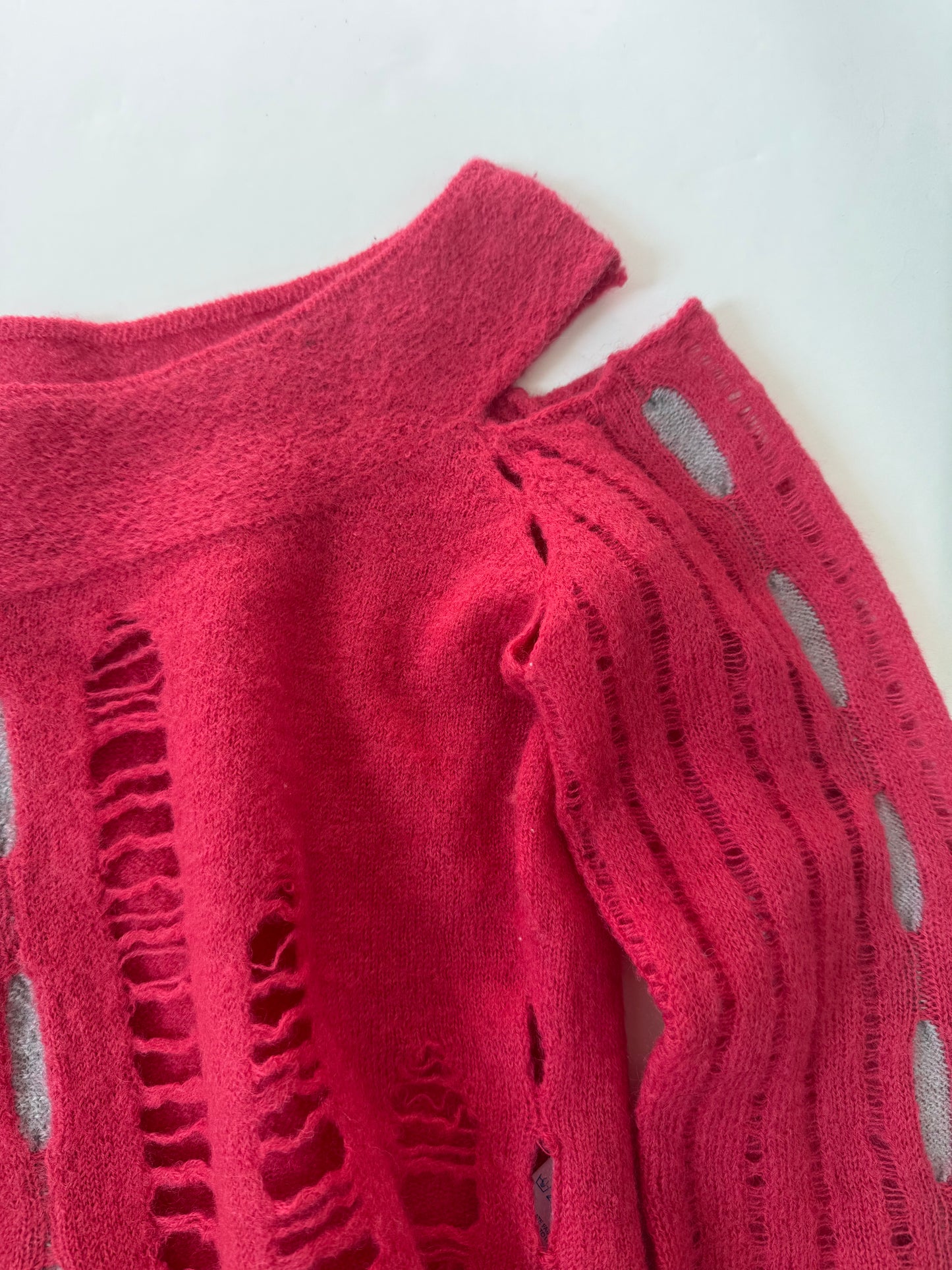 Firetrap Wool Distressed Jumper (M)
