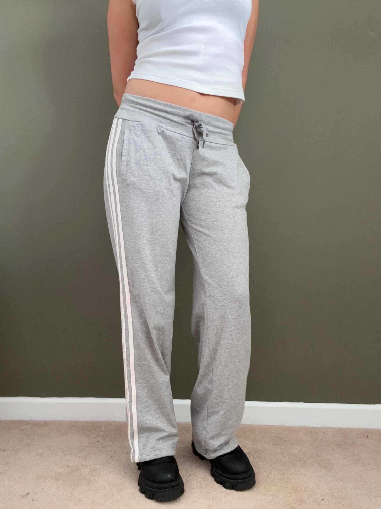Adidas Straight Leg Joggers (S)