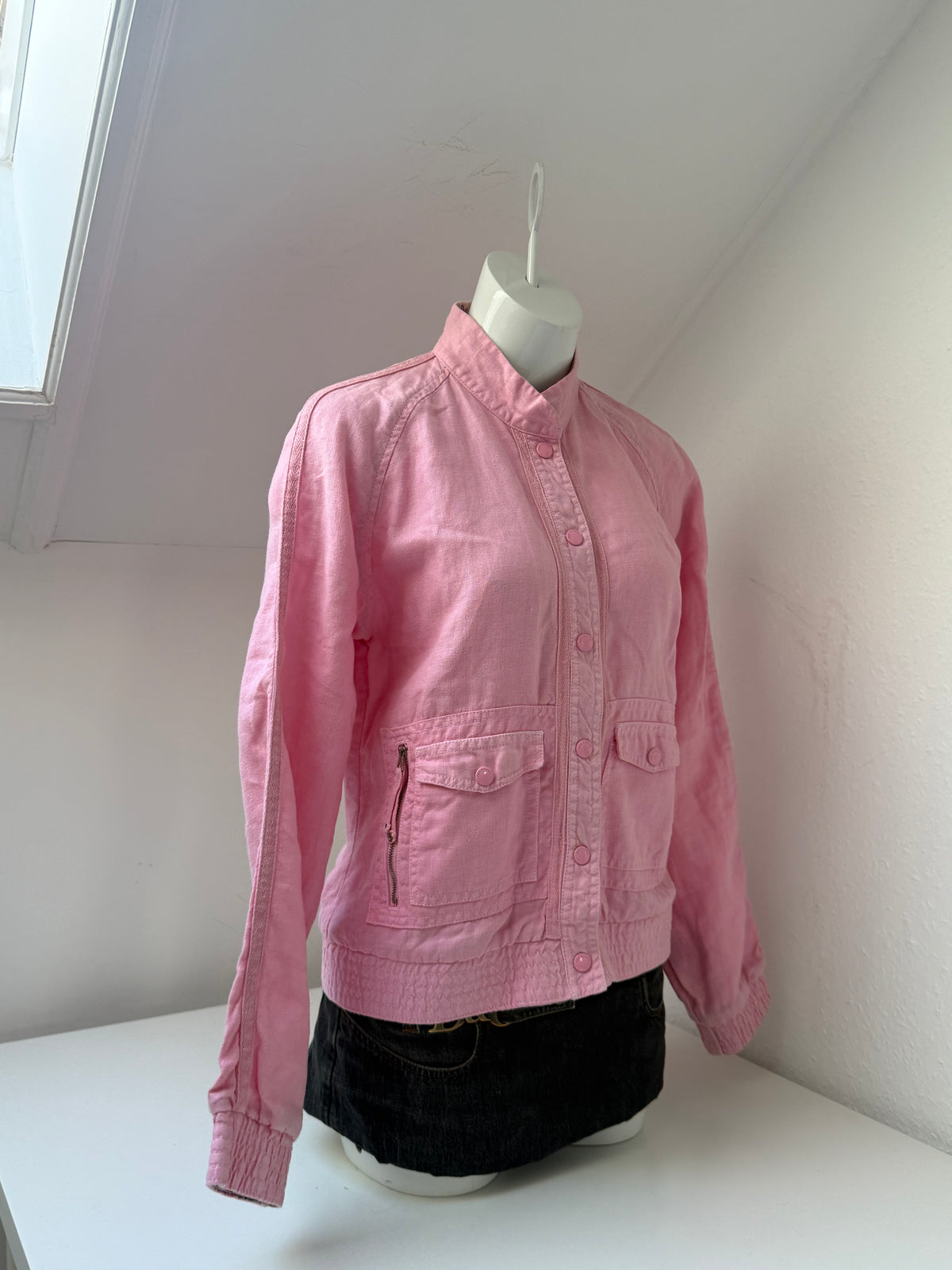 Ted Baker Pink Linen Jacket (UK8)