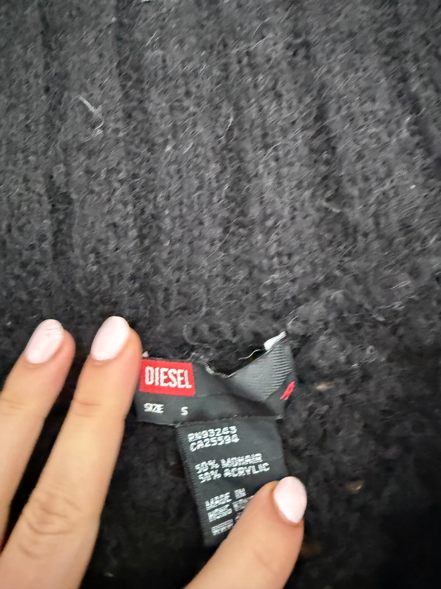 Diesel Mohair Cardigan (S)