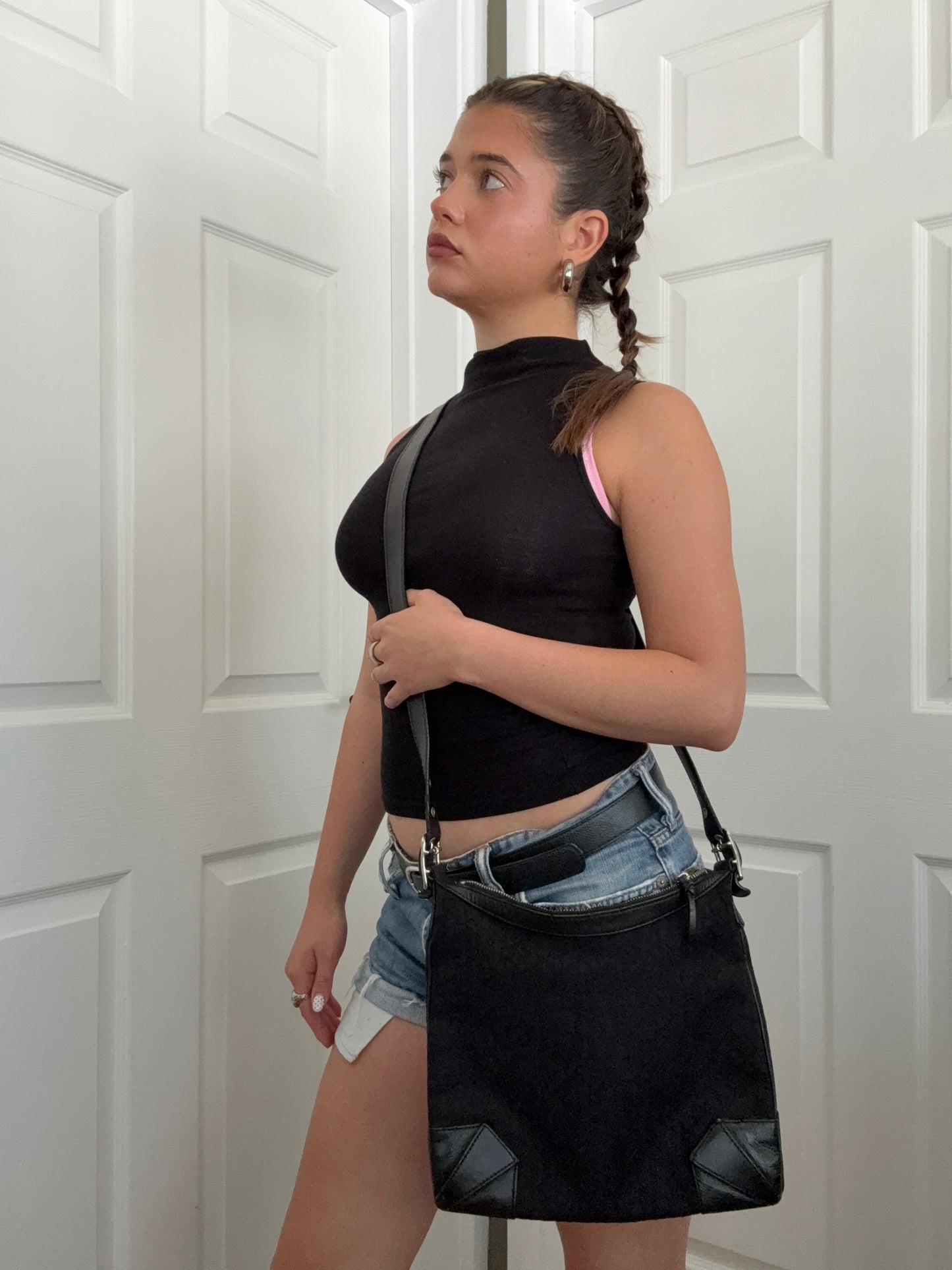 DKNY Monogram Crossbody Bag