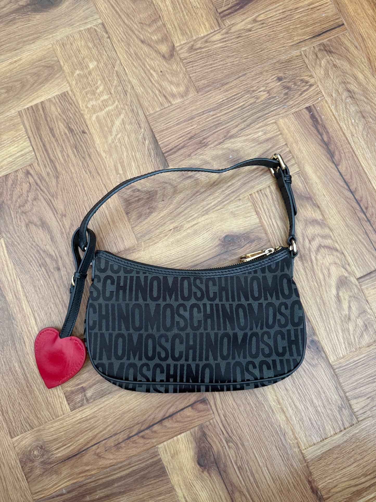 Moschino Monogram Shoulder Bag
