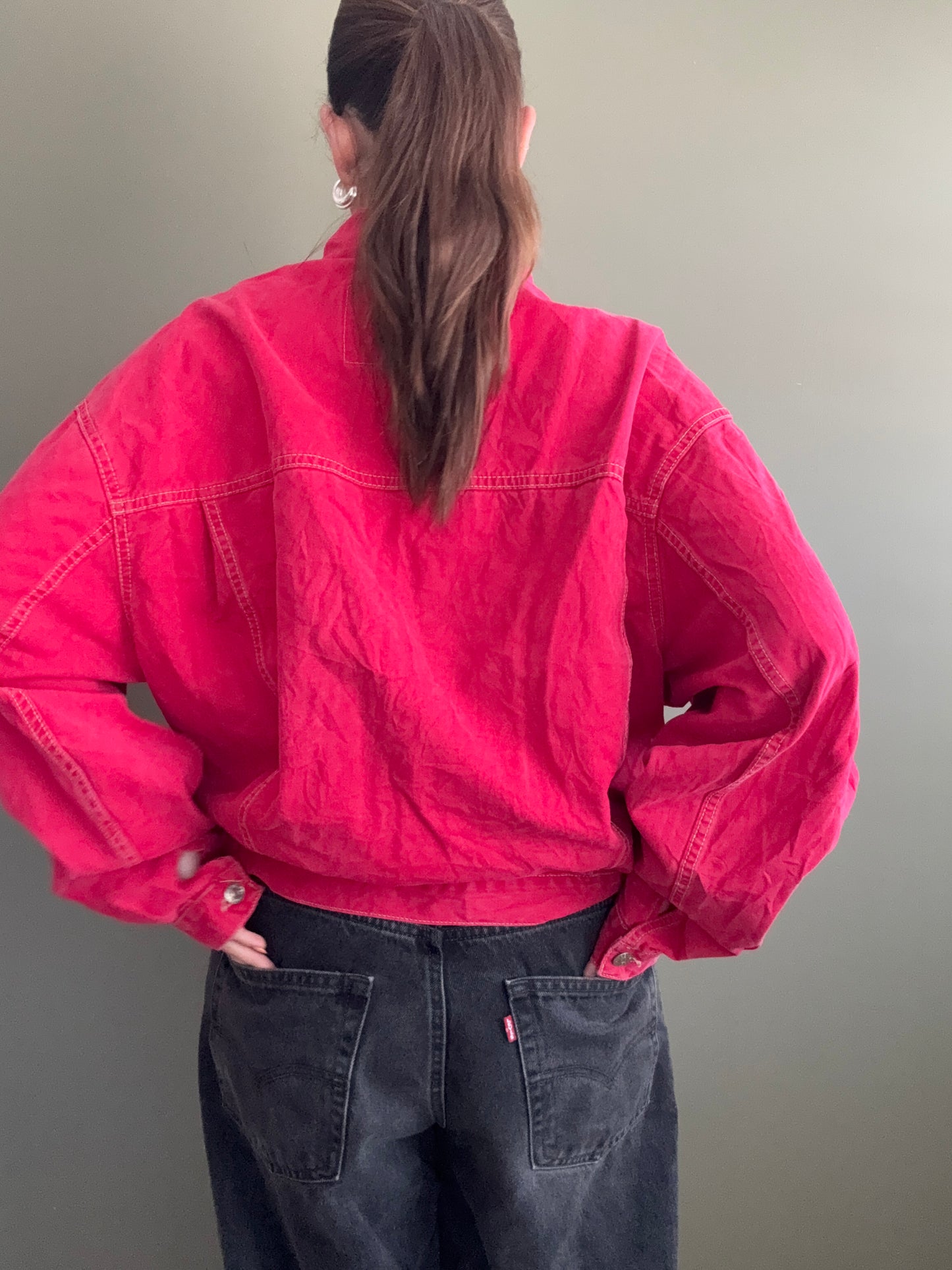 Red Diesel Trucker Jacket (L)