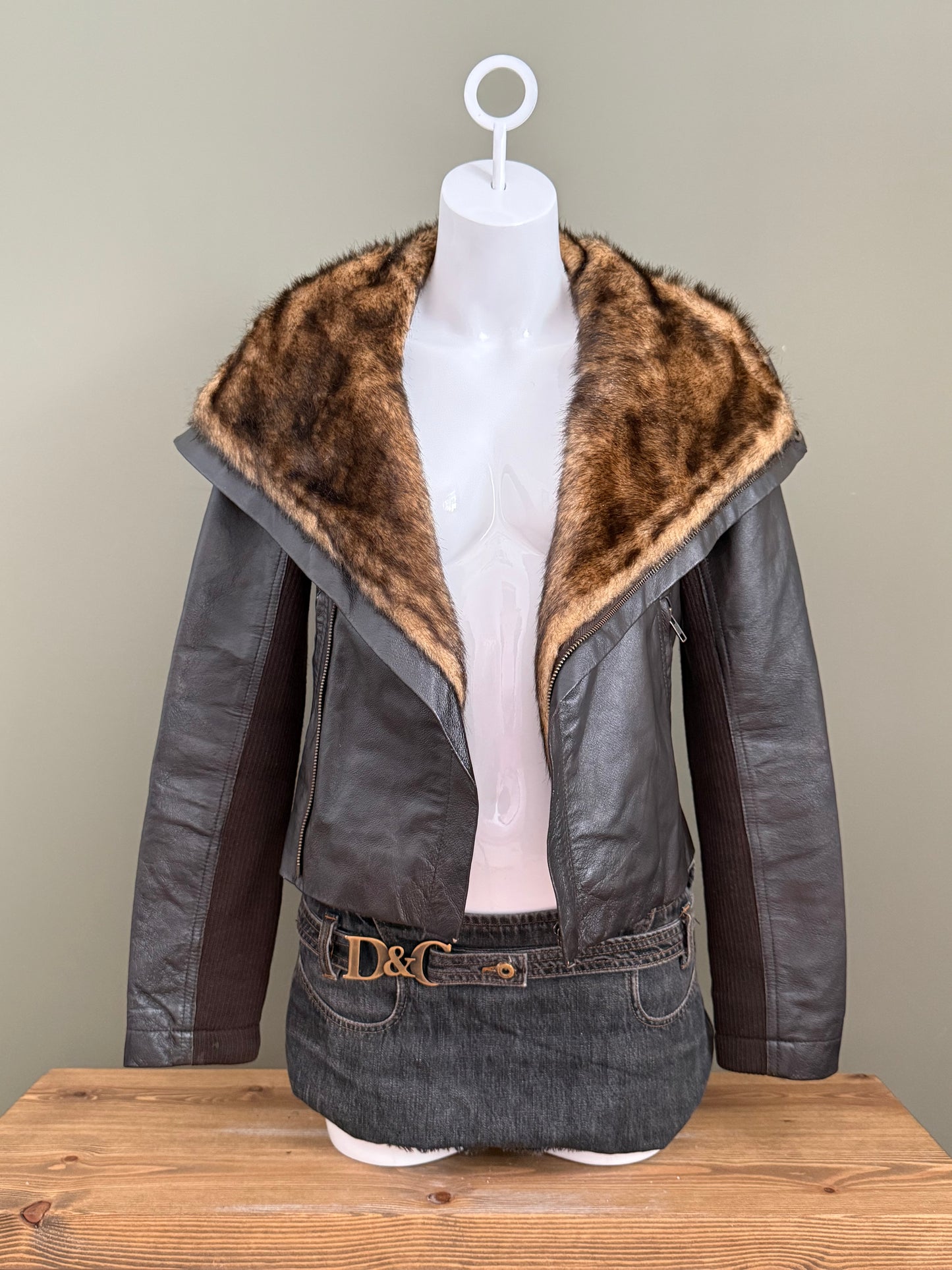 Morgan De Toi Leather Jacket (S)