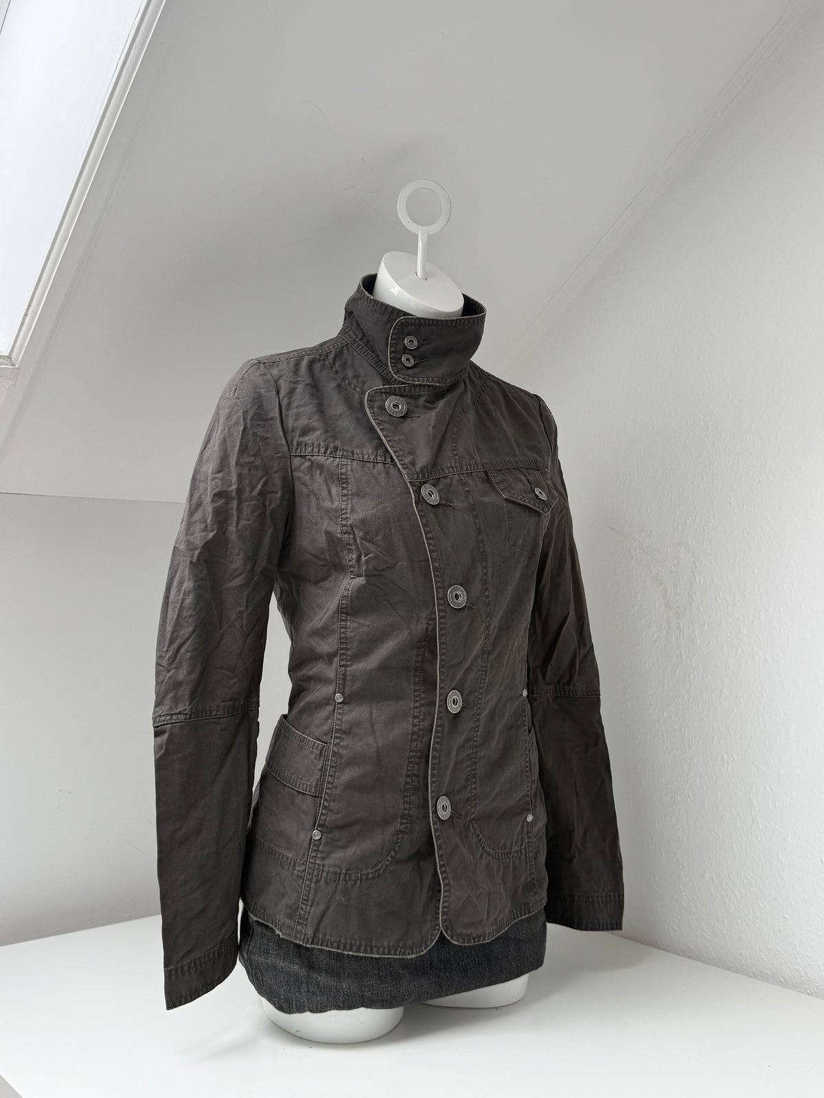 Asymmetrical Diesel Utility Jacket (M)