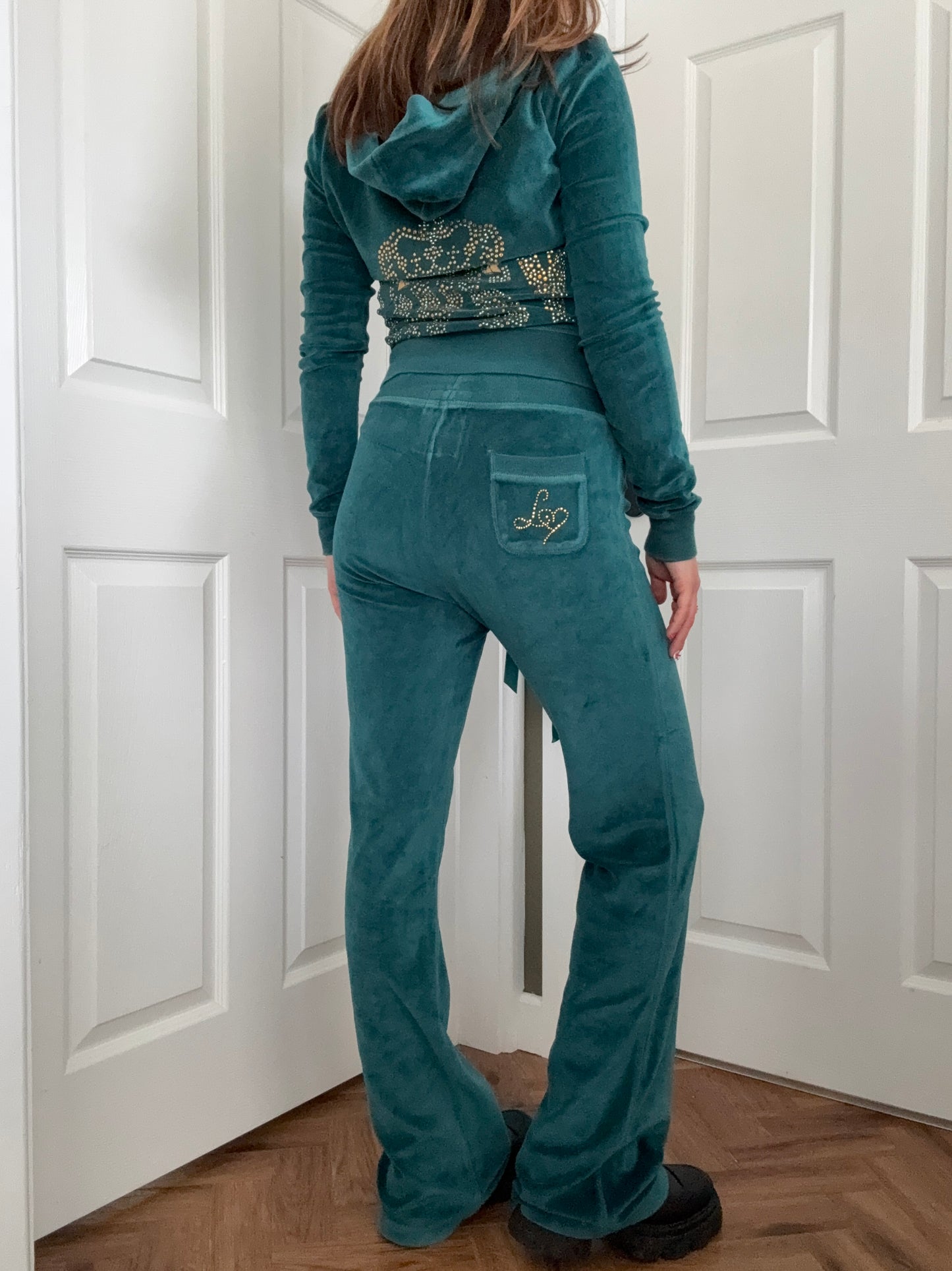 Lipsy Velour Tracksuit (UK10/12)