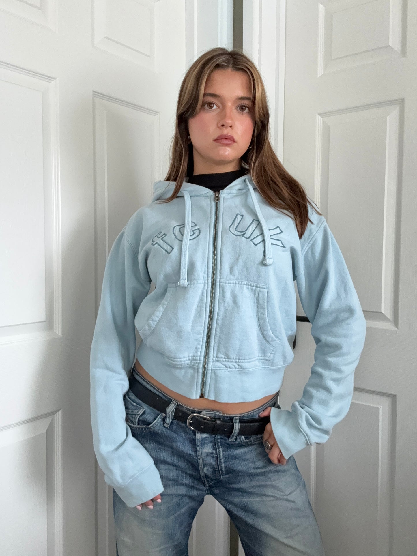 French Connection Zip Hoodie (S)