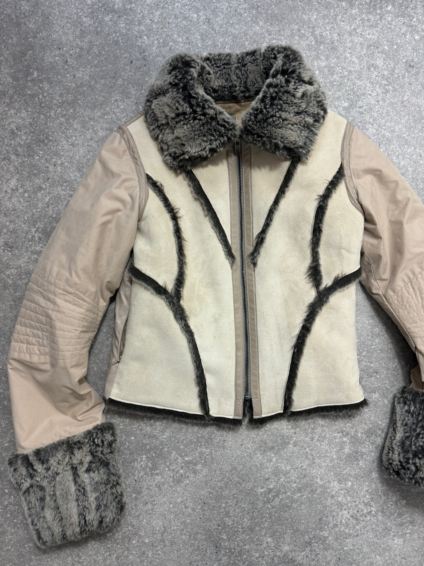 Firetrap Vintage Faux Fur Jacket (S)