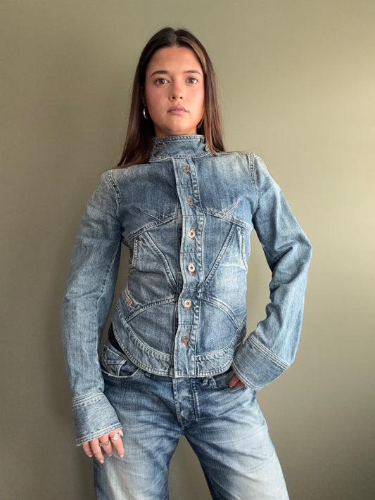 Diesel Denim Corset Jacket (L)