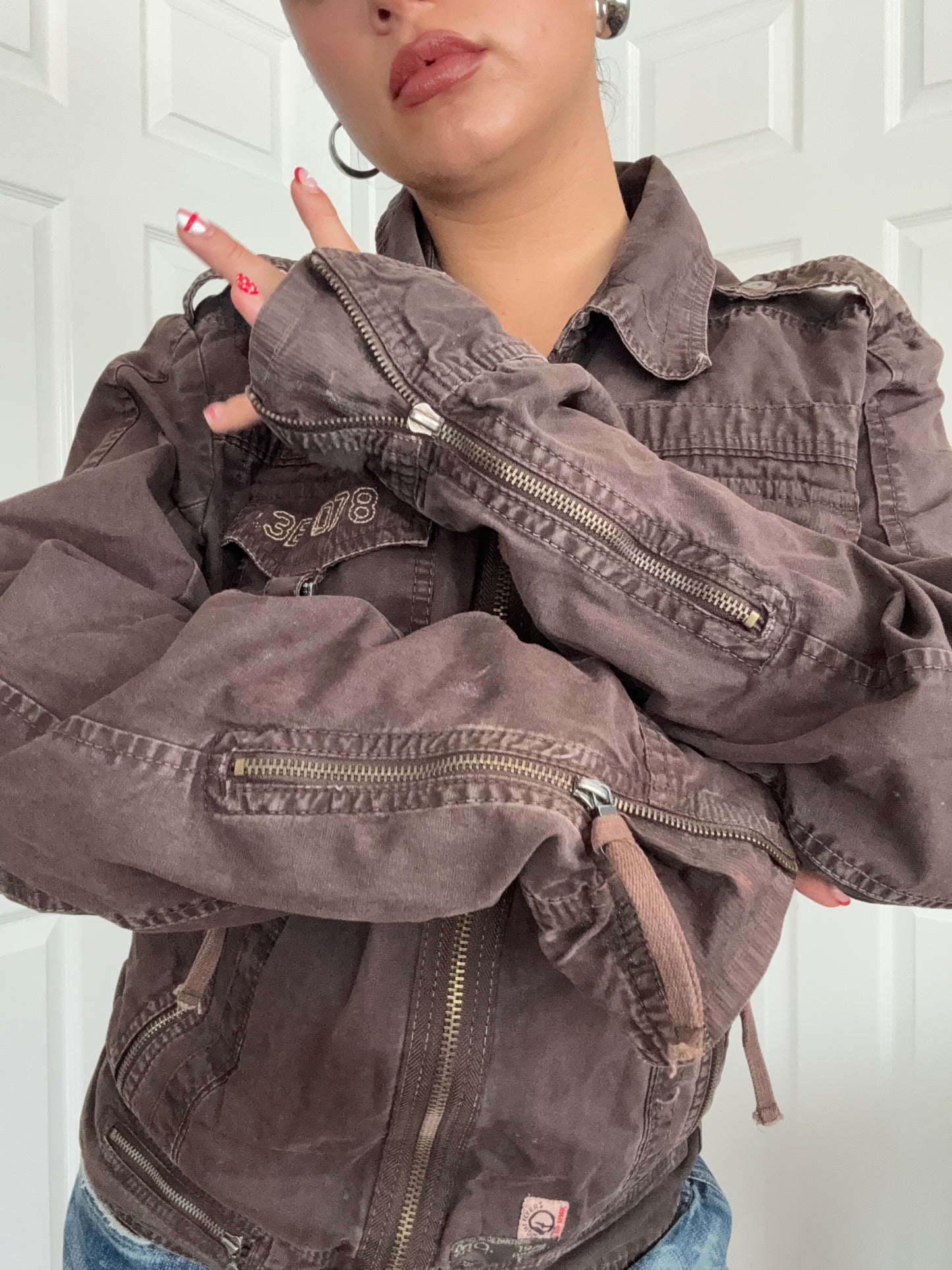 Vintage Diesel Cargo Jacket (L)