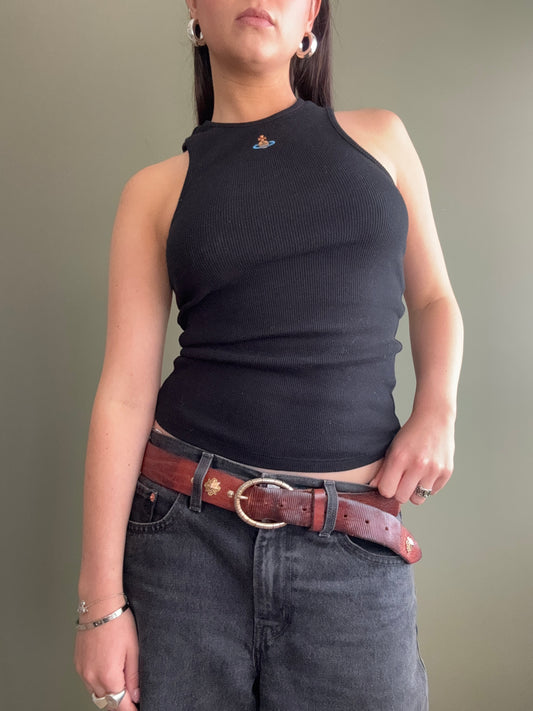 Brown Leather Belt (M)