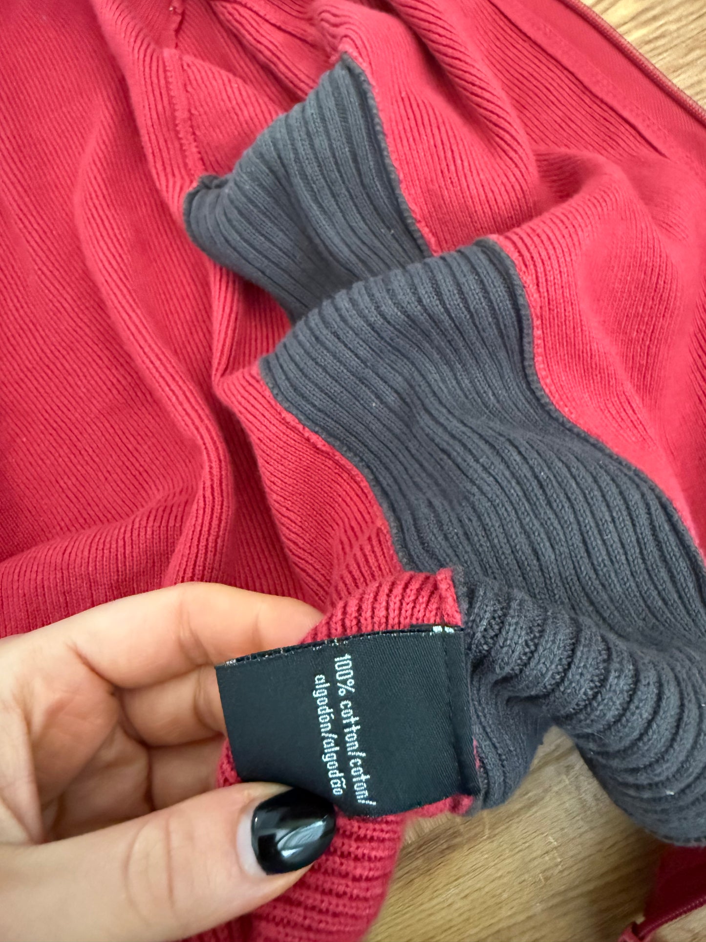Calvin Klein Zip Knit Jumper (M)