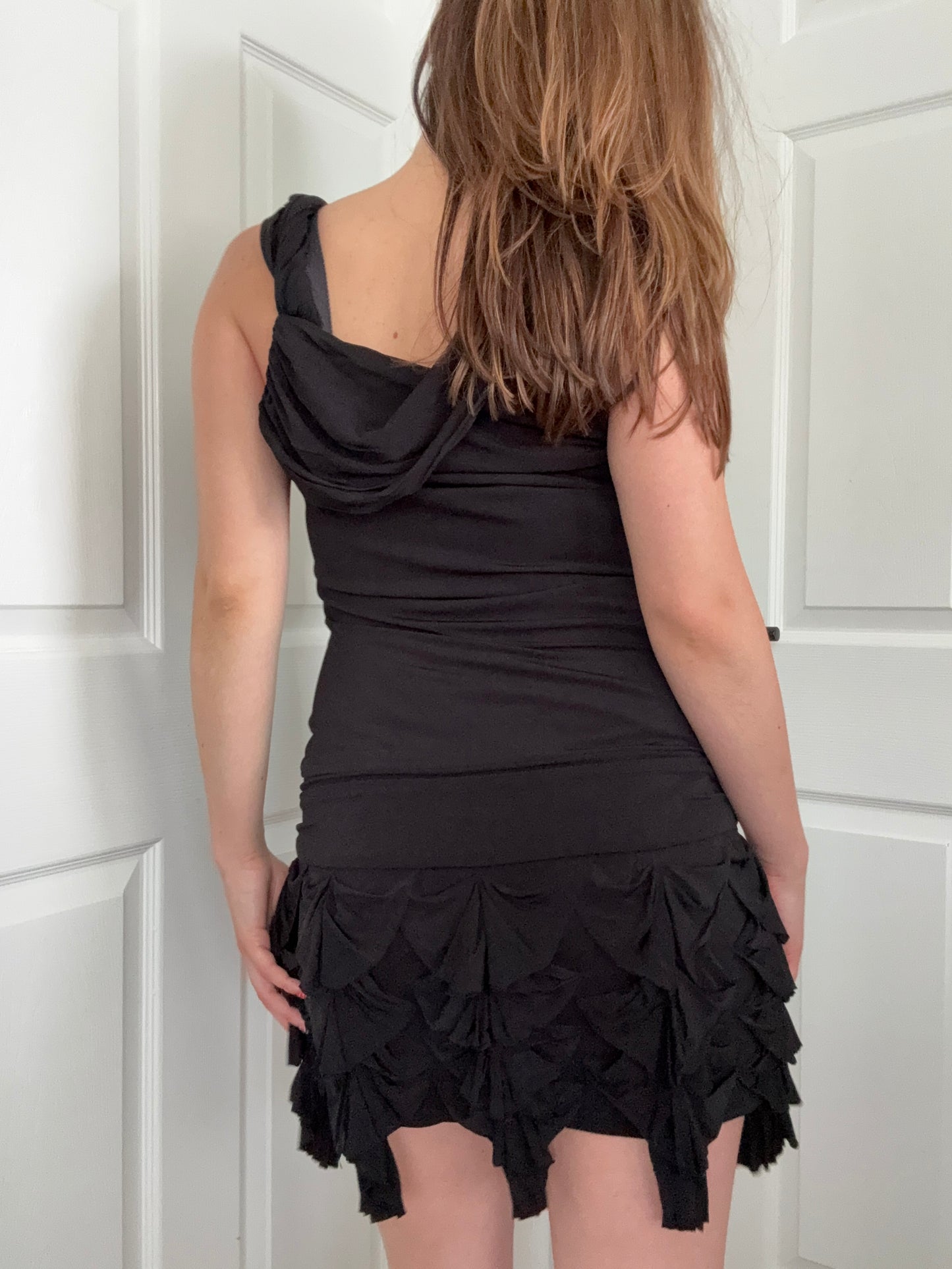 Karen Millen Ruffle Dress (UK10)