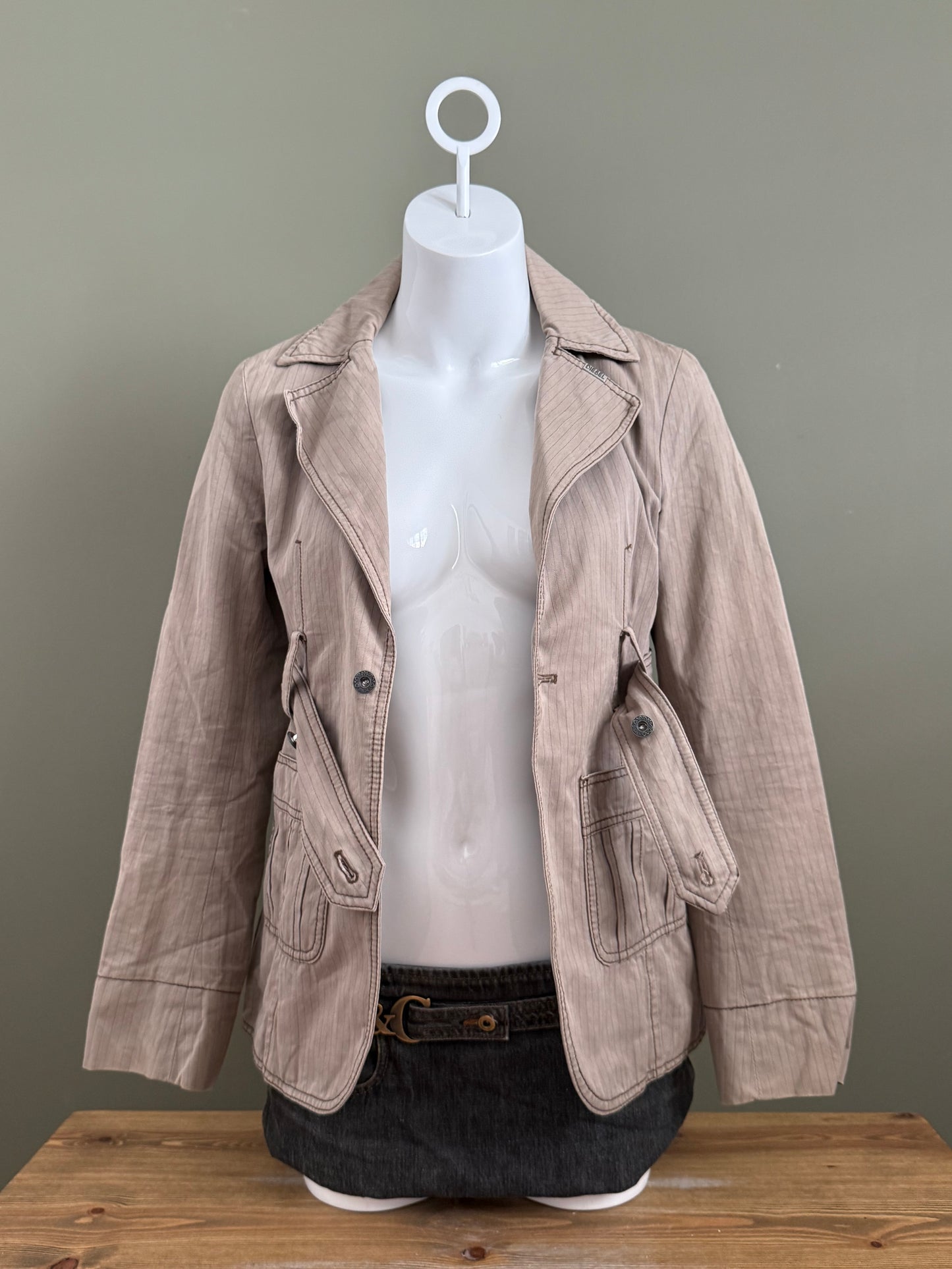Diesel Pinstripe Blazer Jacket (M)