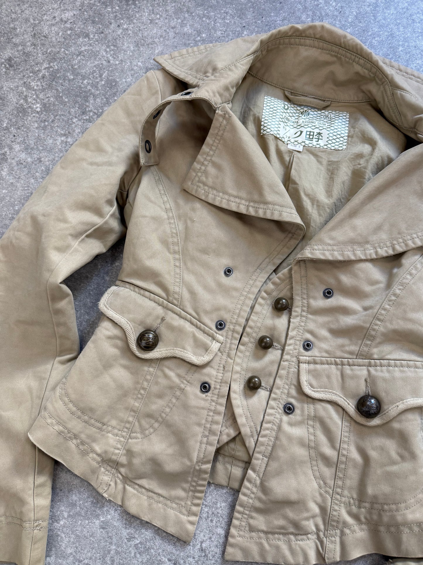 Diesel Military Style Jacket (S)