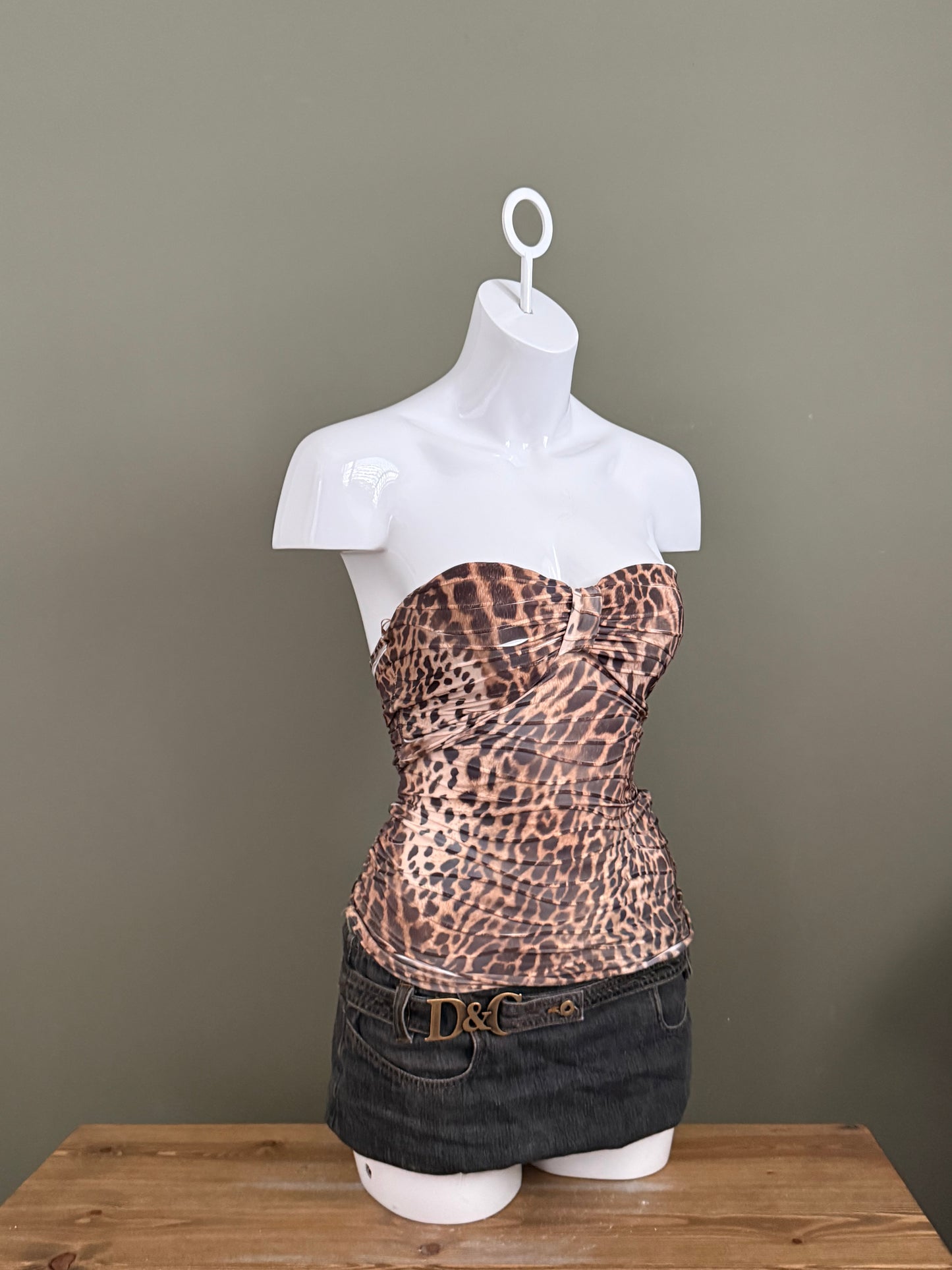 Jane Norman Leopard Bandeau (UK10)
