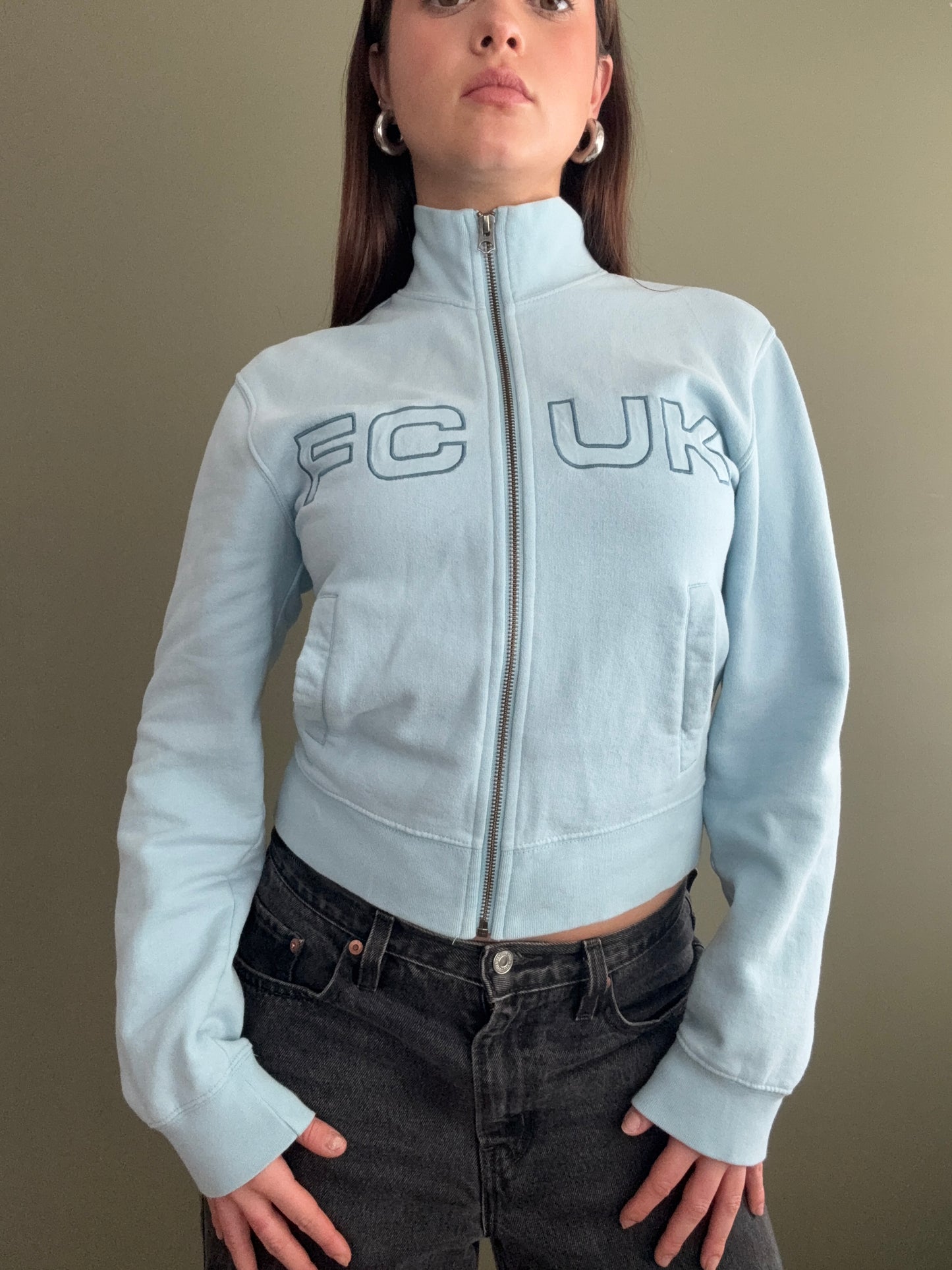 French Connection Zip Jumper (XS)