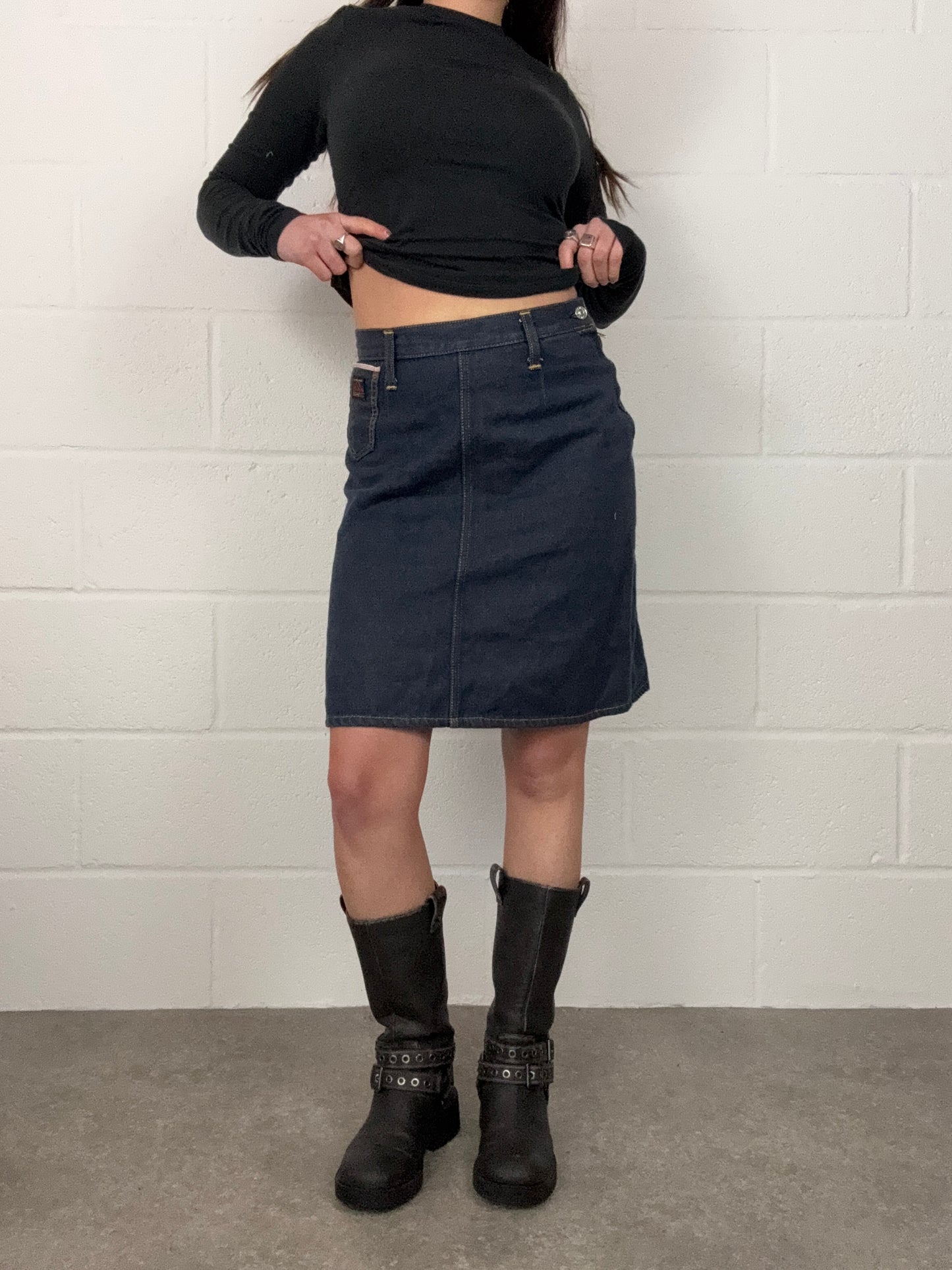 Evisu Denim Skirt (M)