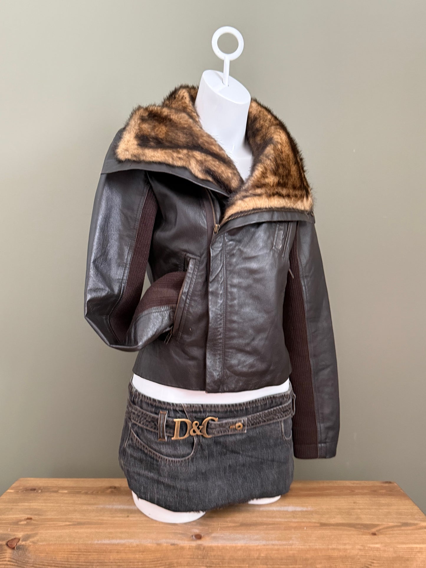 Morgan De Toi Leather Jacket (S)