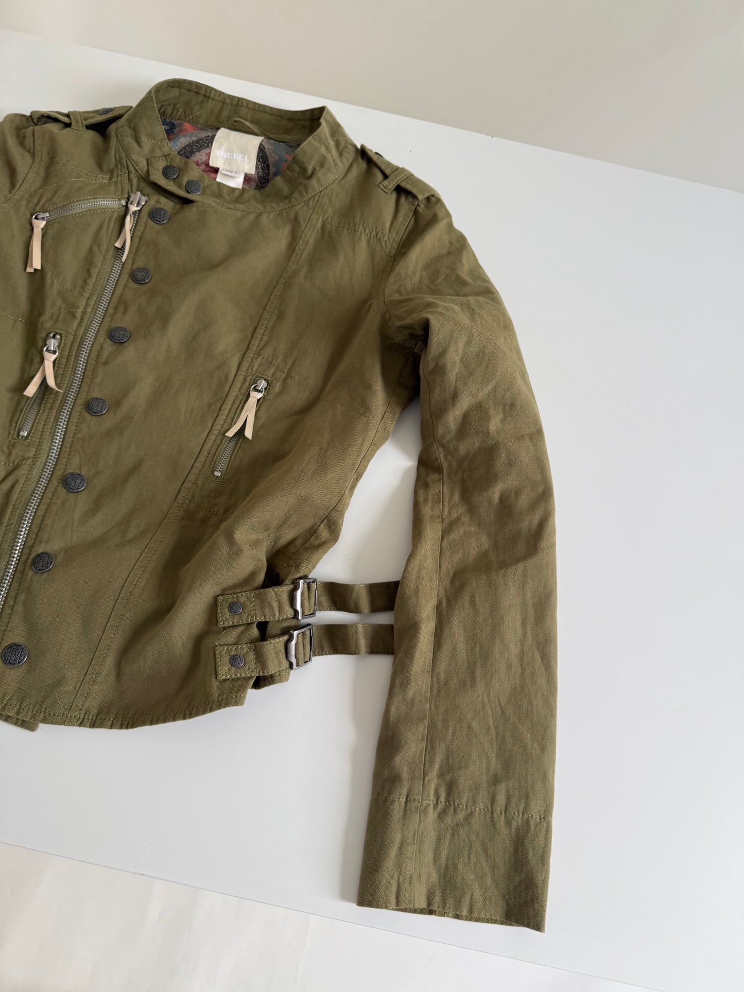Diesel Asymmetric Buckle Jacket (L)