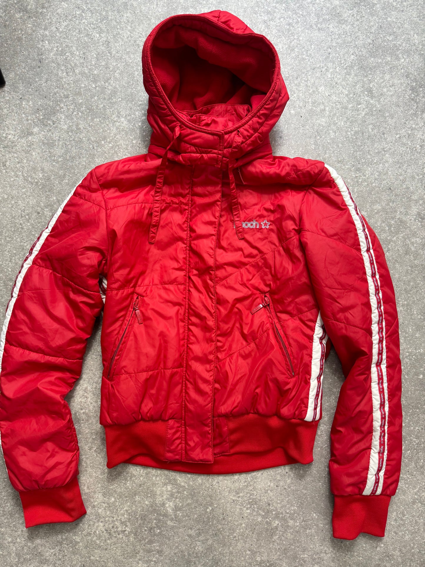 Red Hooch Puffer Jacket