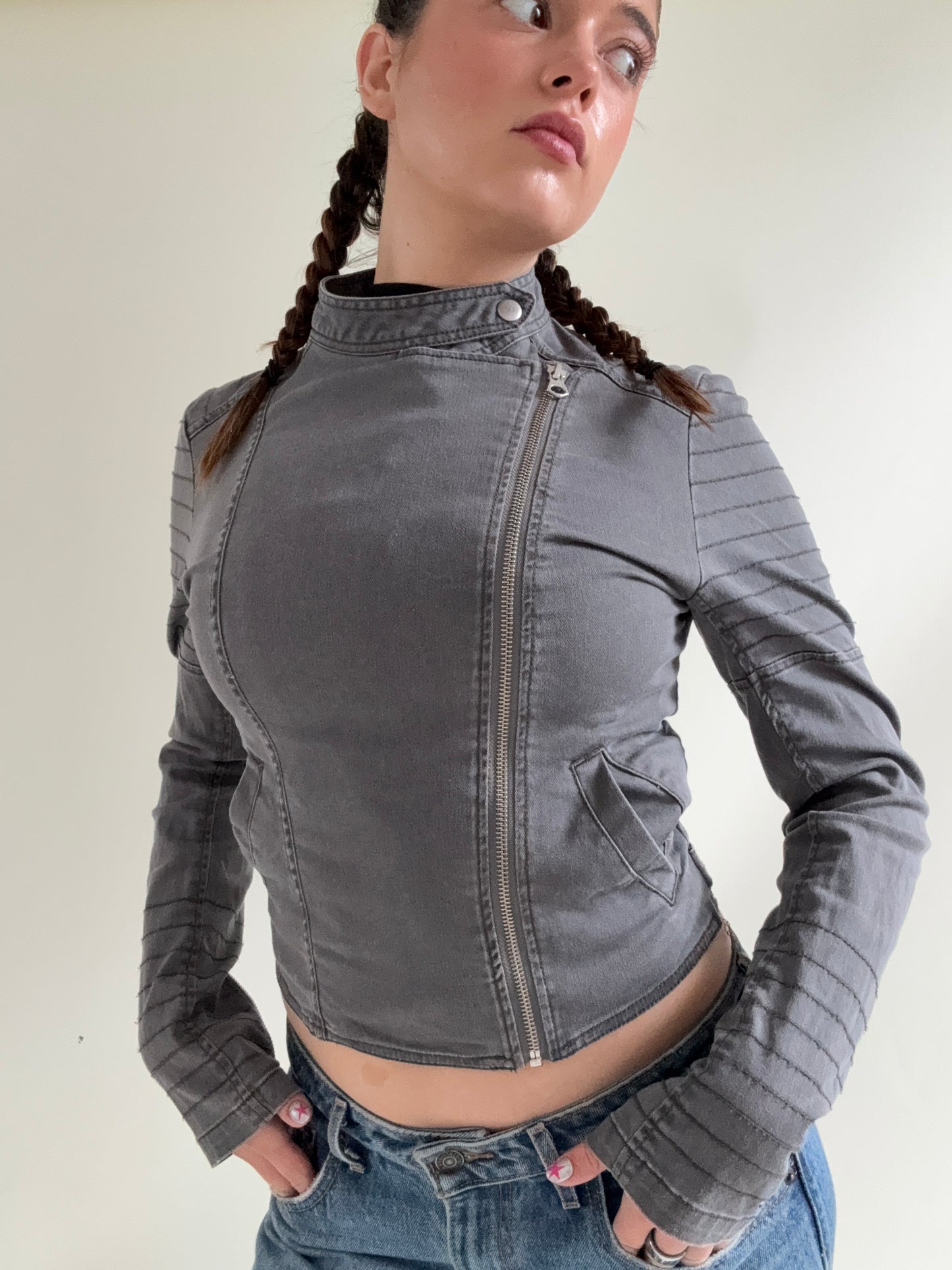 Tommy Hilfiger Biker Jacket (XS)